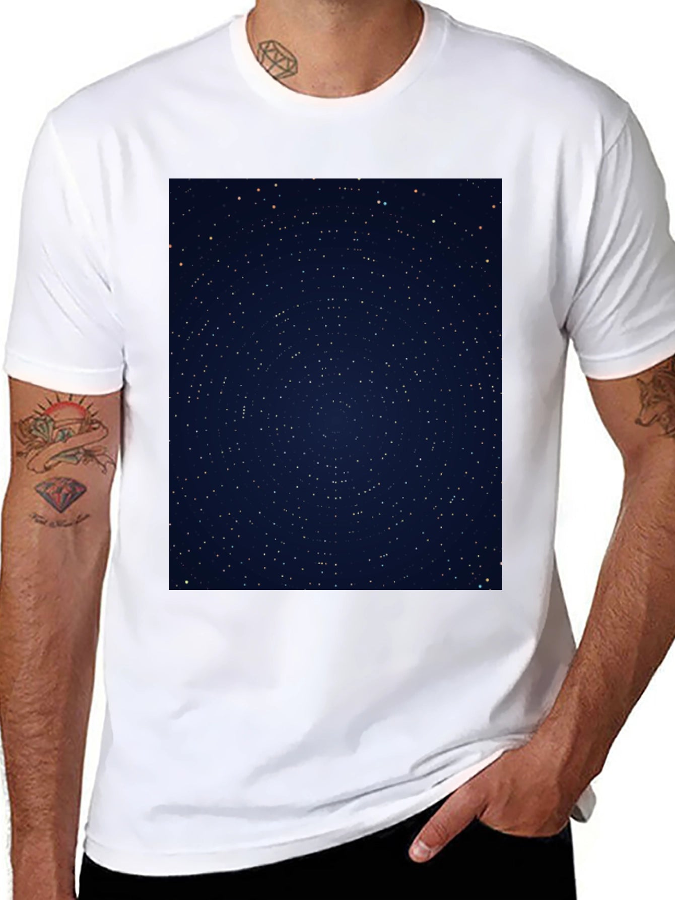 Starry Night Black T-Shirt