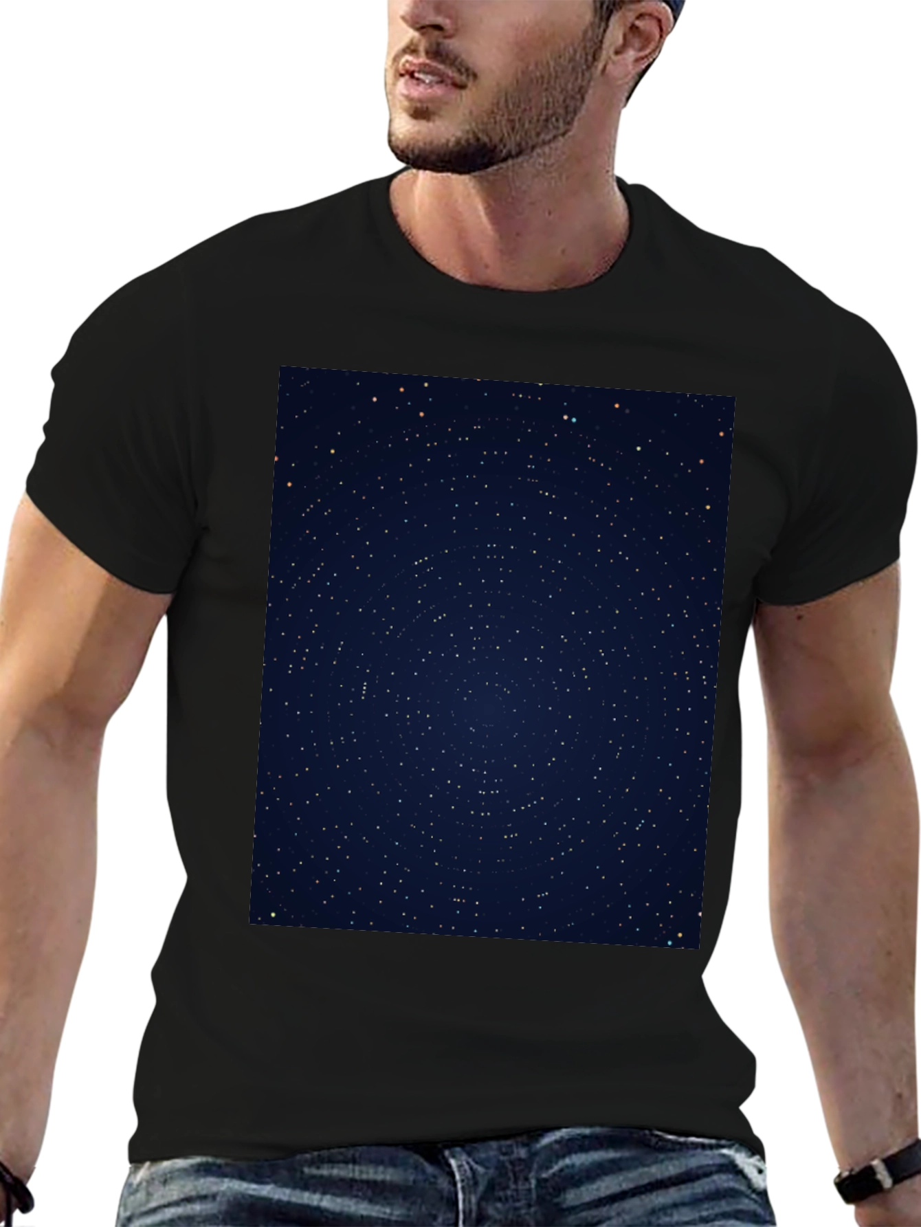 Starry Night Black T-Shirt