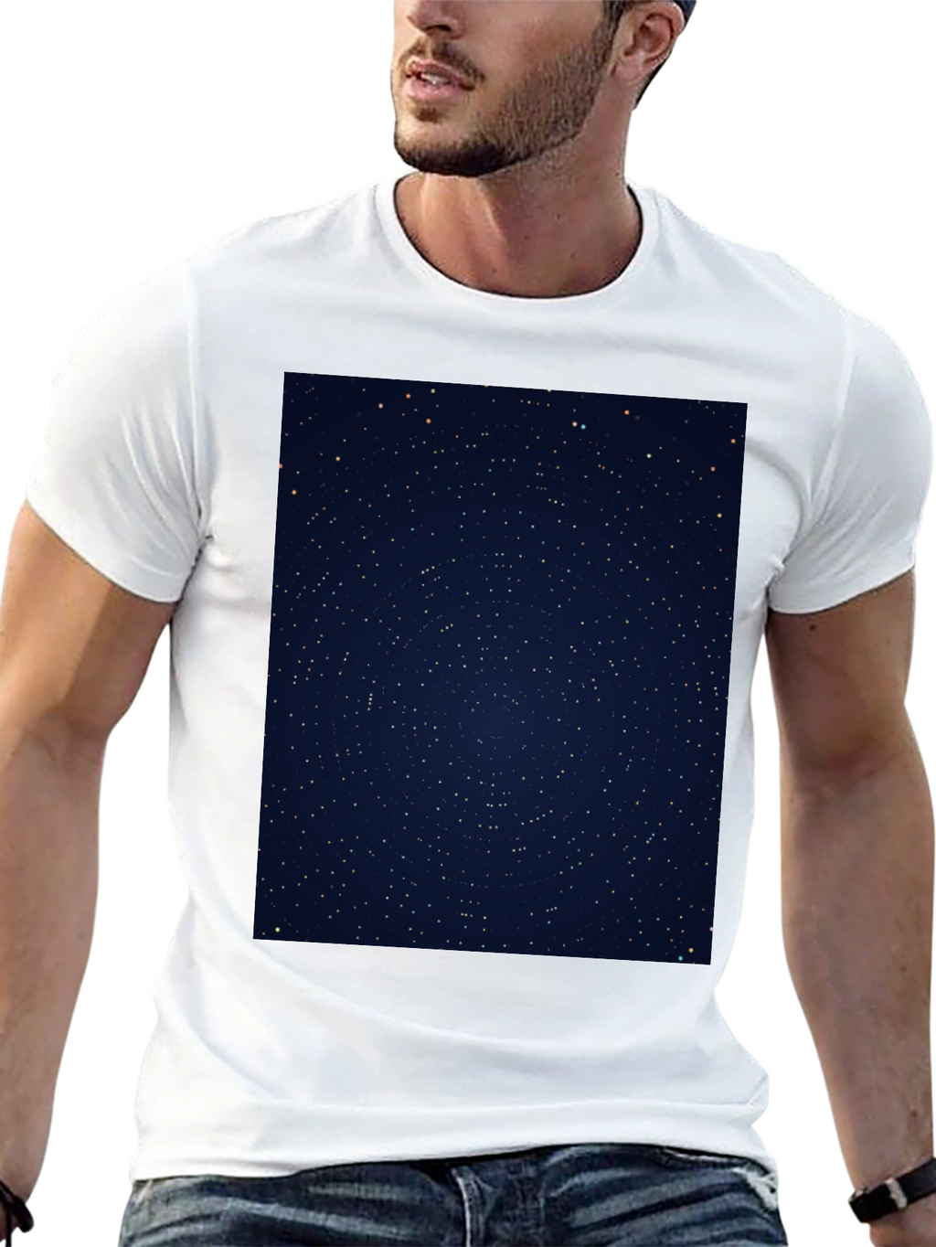 Starry Night Black T-Shirt