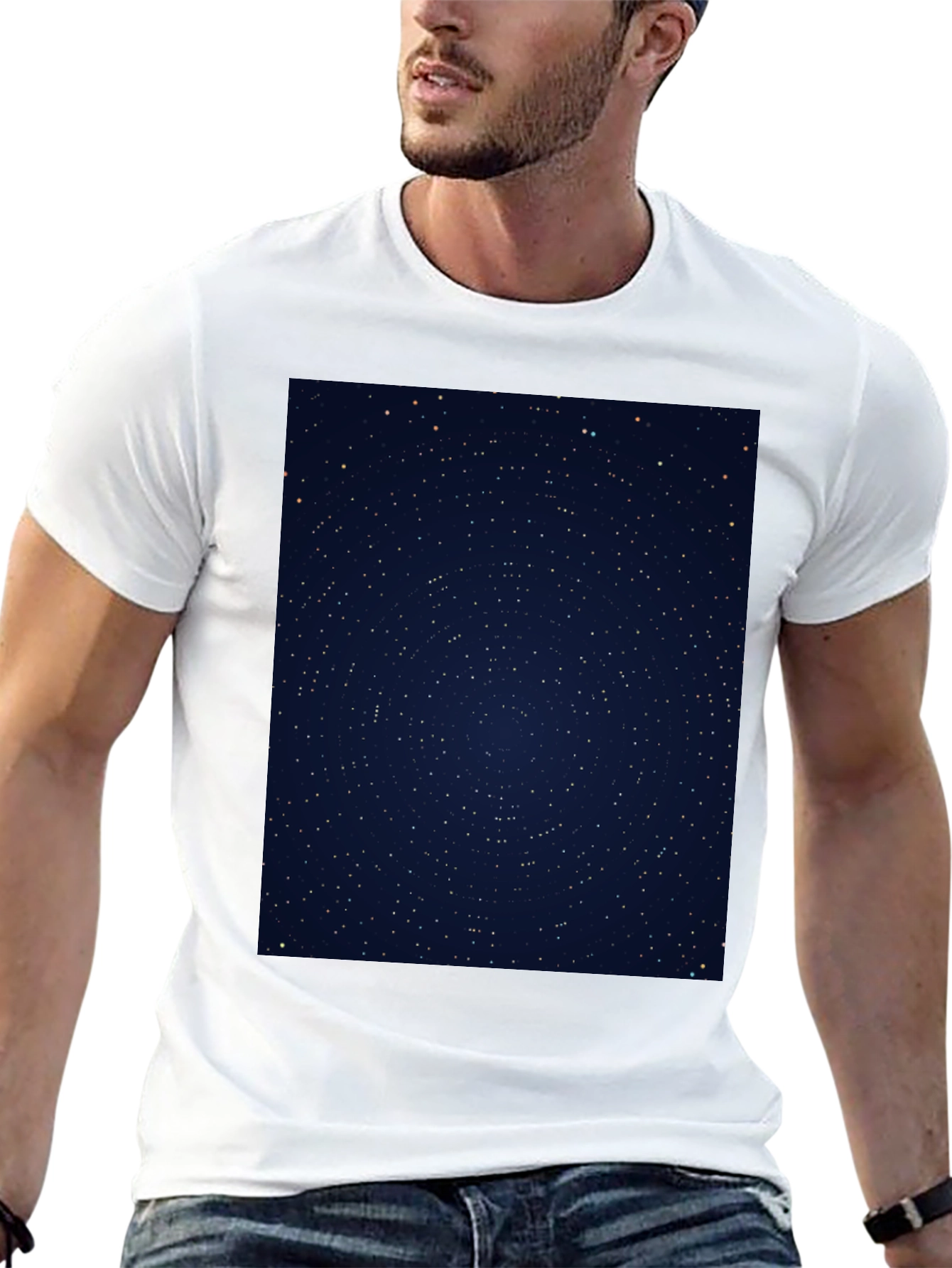 Starry Night Black T-Shirt