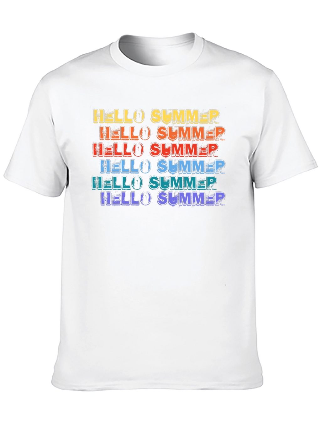 Hello Summer Rainbow T-Shirt