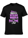 Vitiligo Warrior Mom T-Shirt