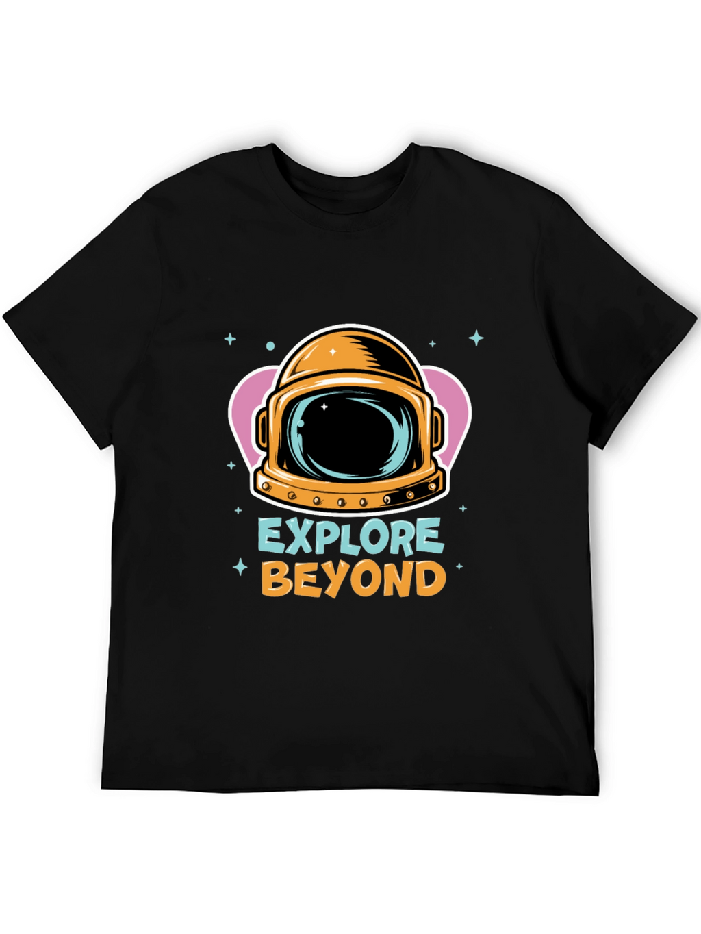 Explore Beyond Black Graphic T-Shirt