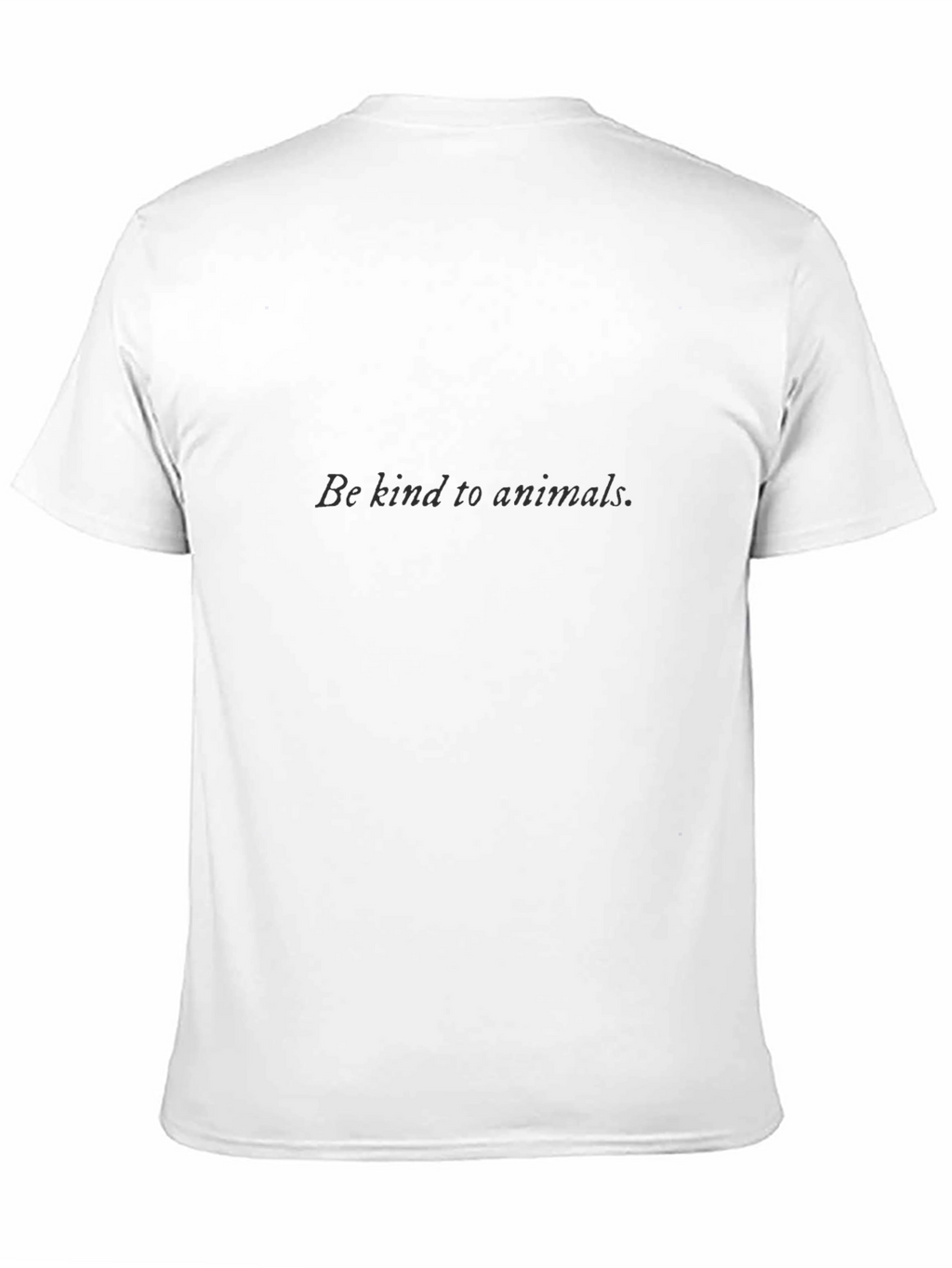 Kind to Animals Black T-Shirt