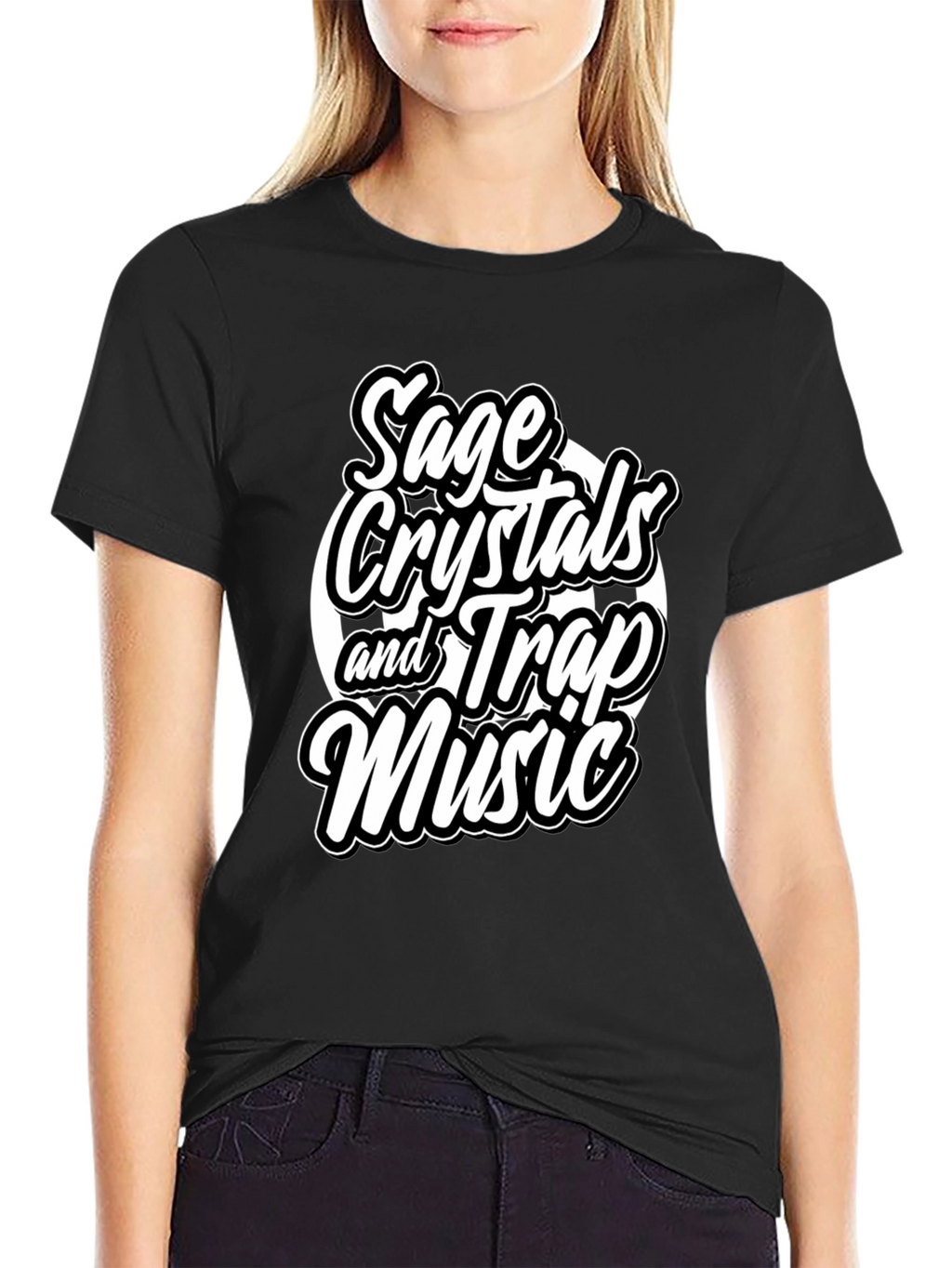 Sage Crystals & Trap Music T-Shirt