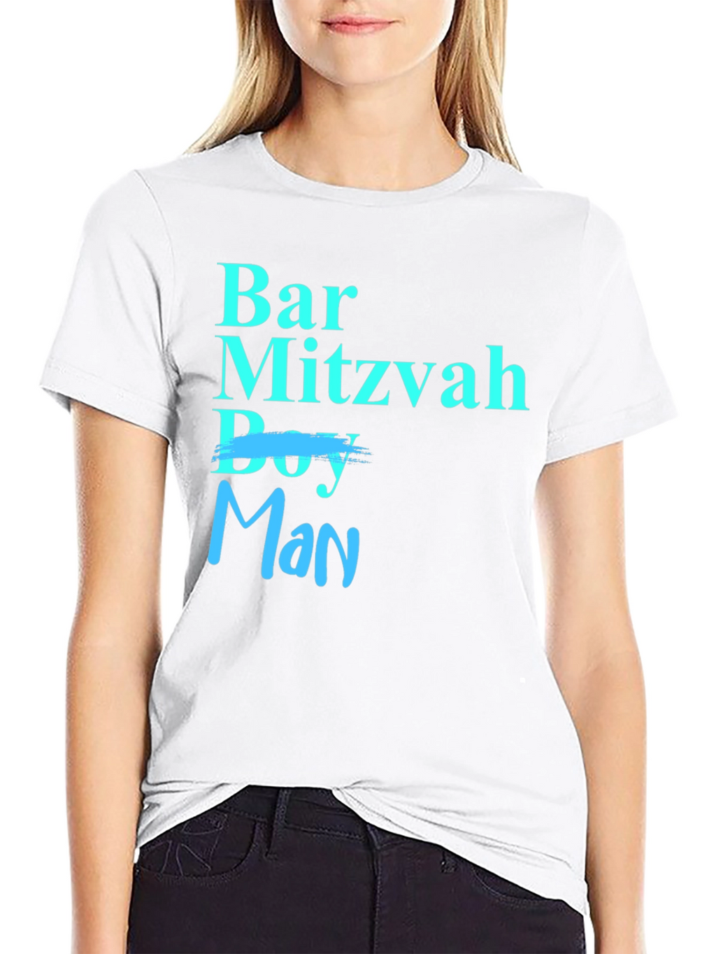 Bar Mitzvah Man T-Shirt - Celebrate Becoming a Man