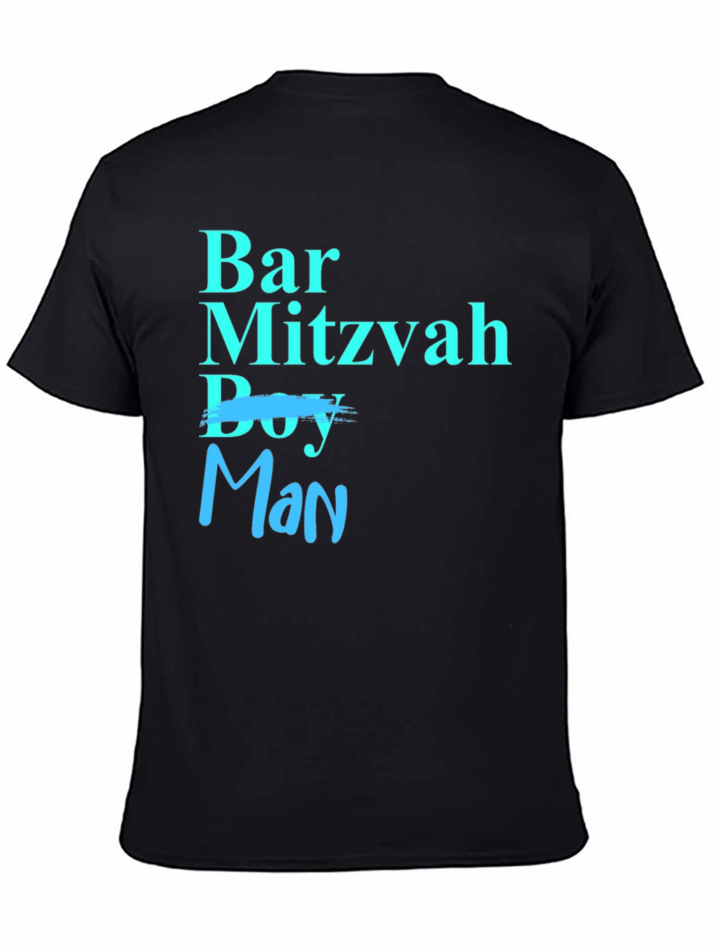 Bar Mitzvah Man T-Shirt - Celebrate Becoming a Man