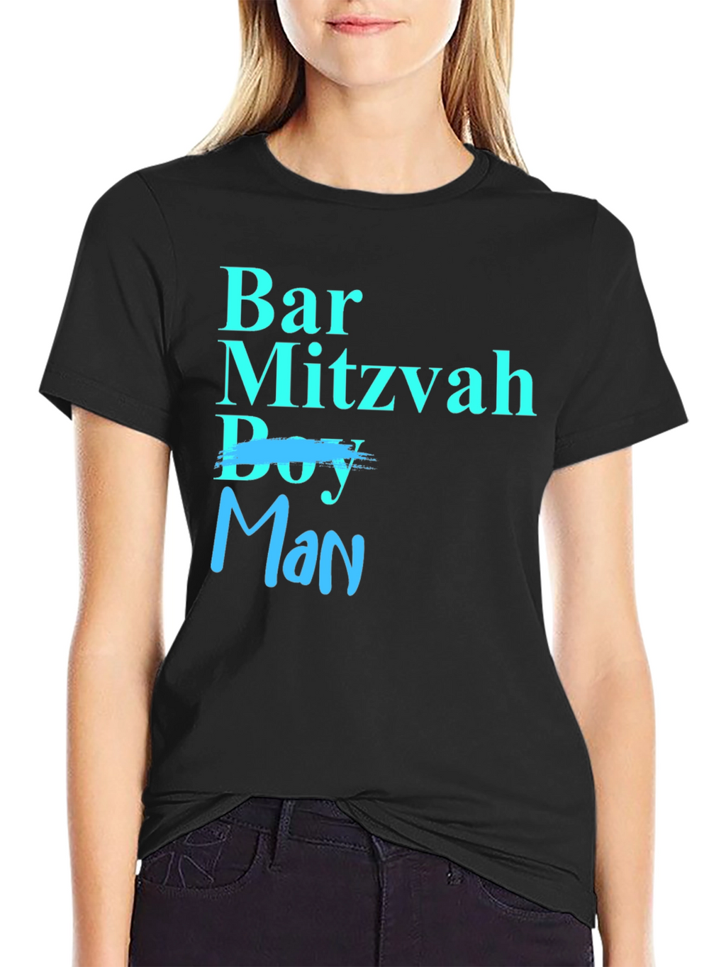 Bar Mitzvah Man T-Shirt - Celebrate Becoming a Man