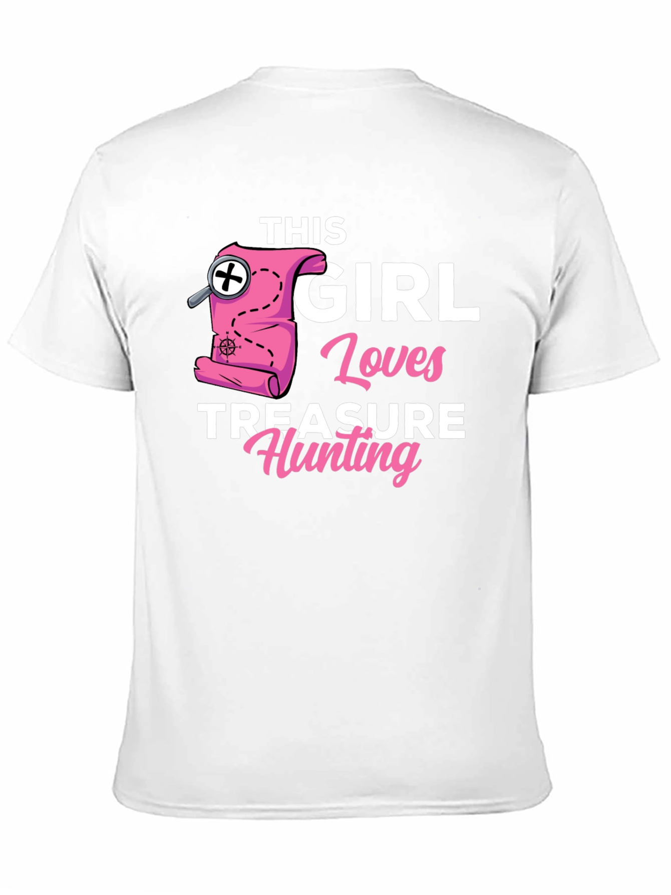 Girl Loves Treasure Hunting T-Shirt