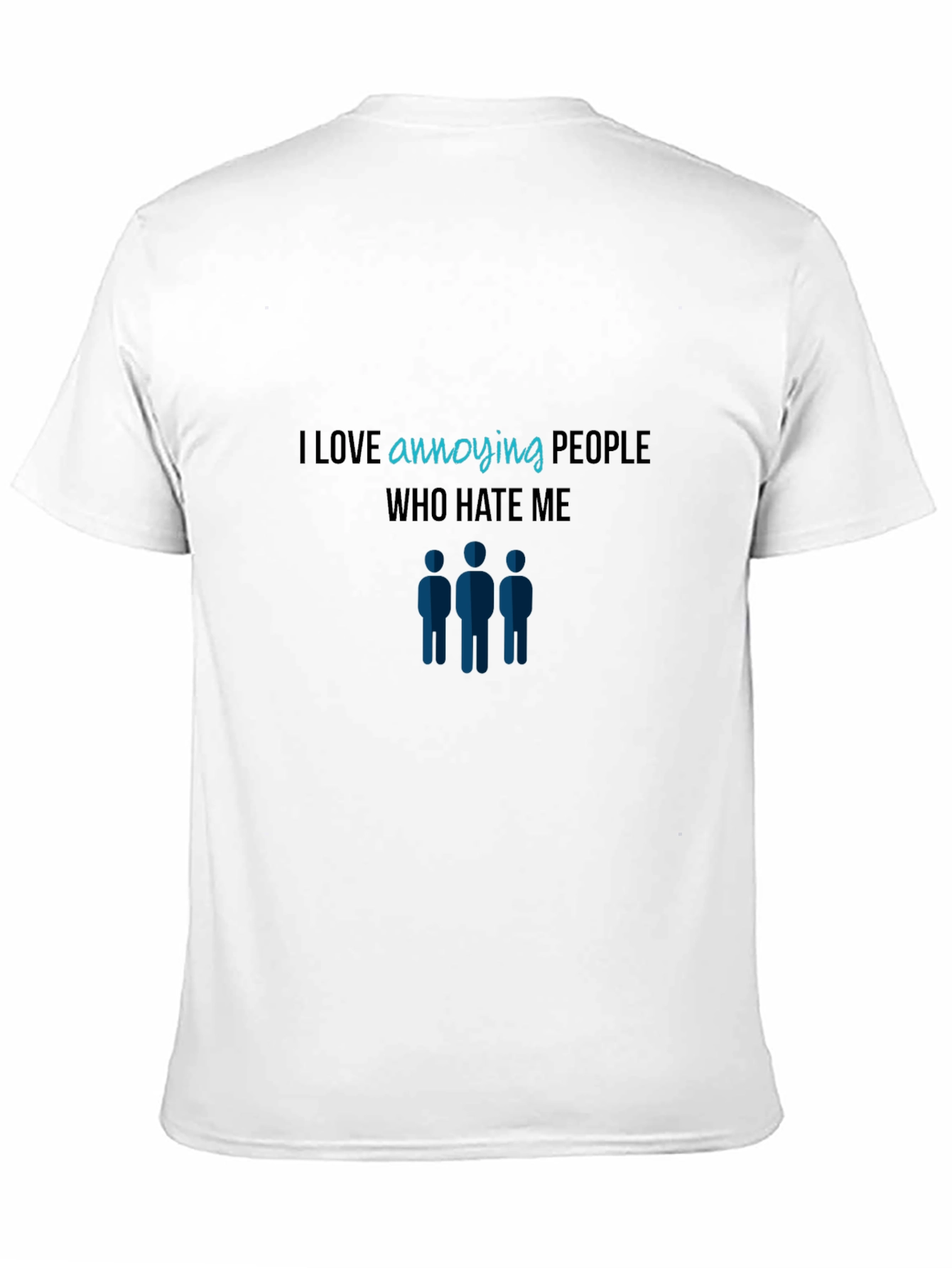 Annoying People Graphic Tee - Black