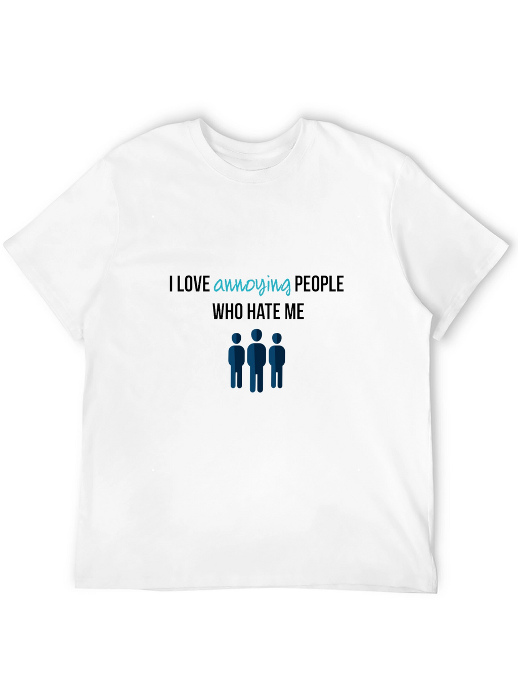 Annoying People Graphic Tee - Black