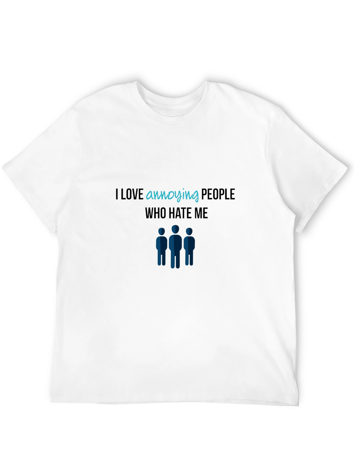 Annoying People Graphic Tee - Black