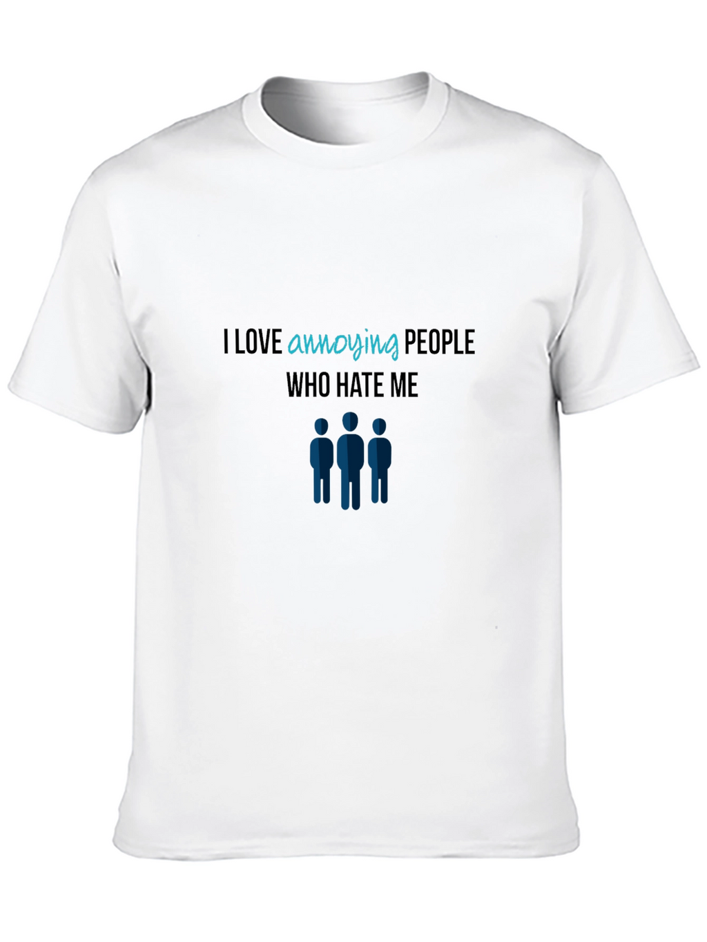 Annoying People Graphic Tee - Black