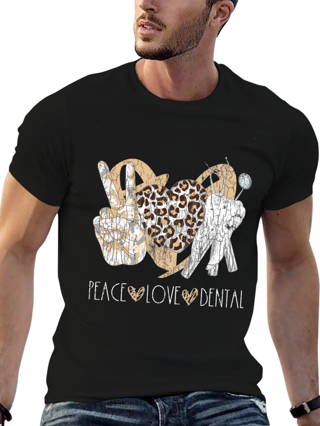 Peace Love Dental T-Shirt