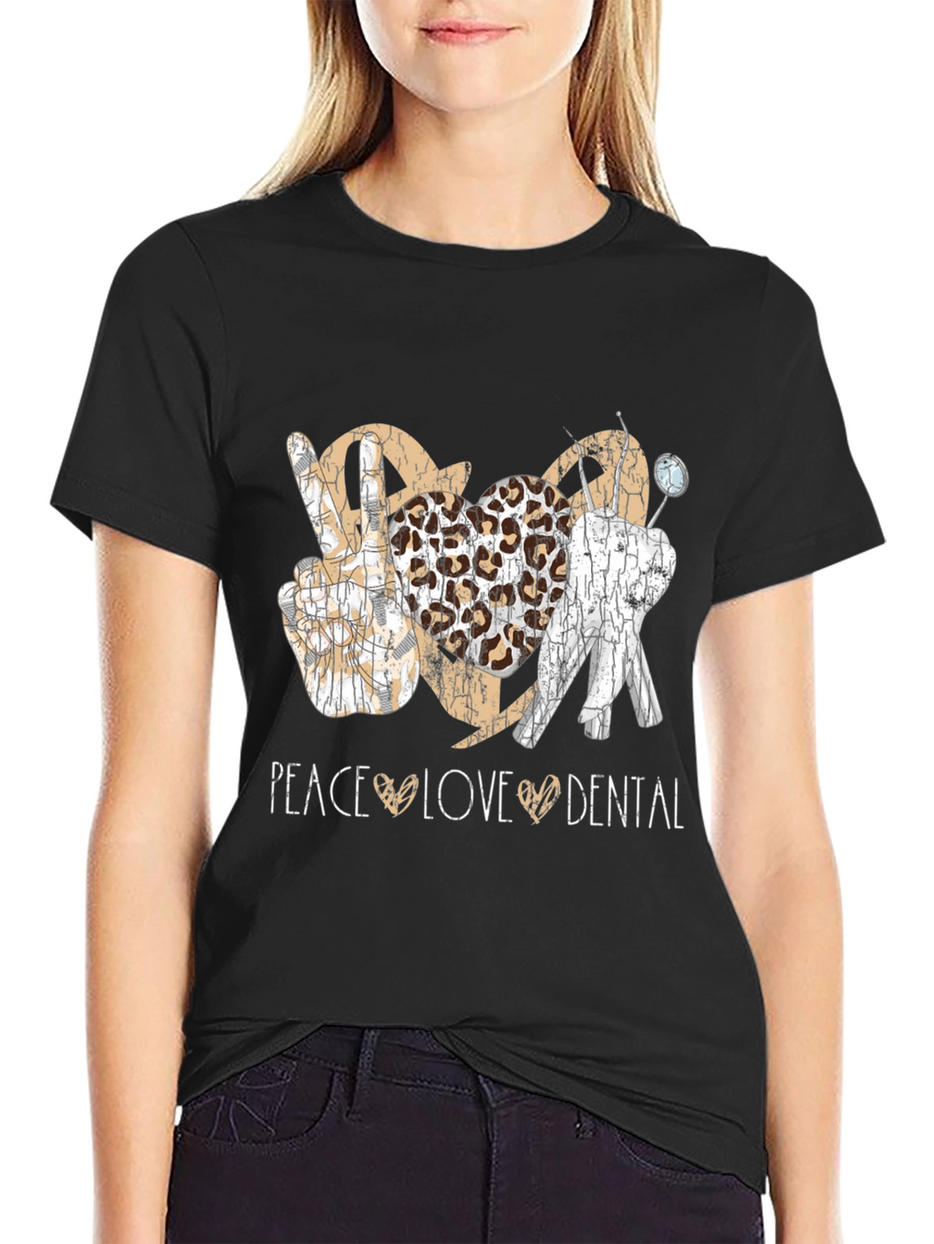 Peace Love Dental T-Shirt