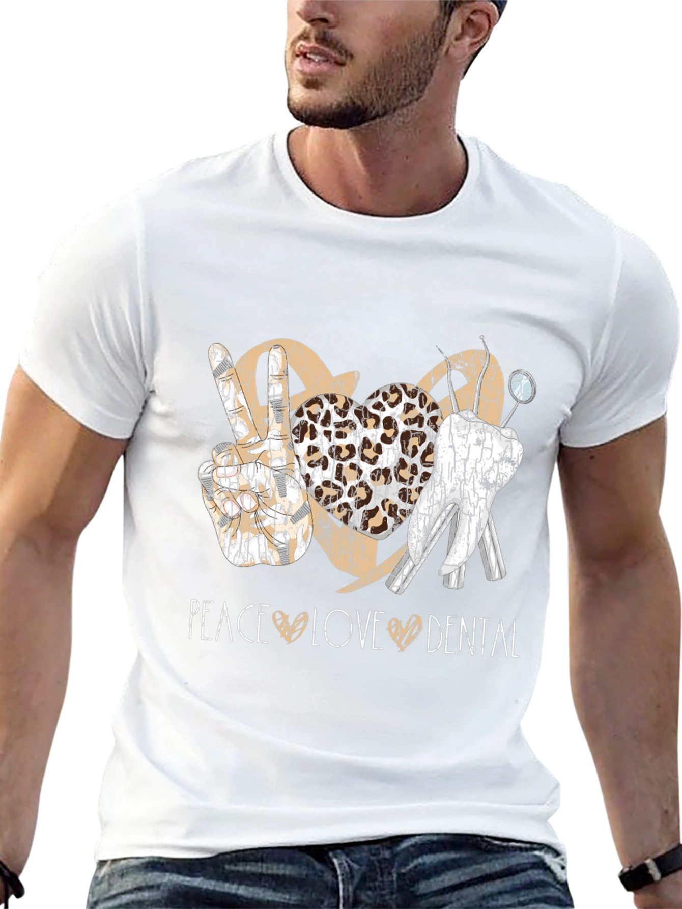 Peace Love Dental T-Shirt