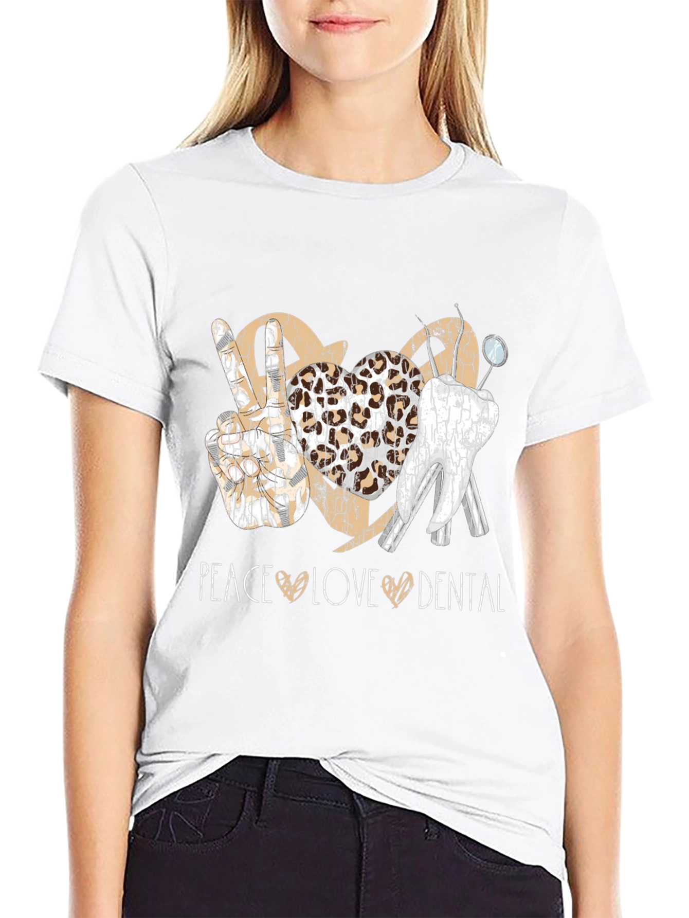 Peace Love Dental T-Shirt