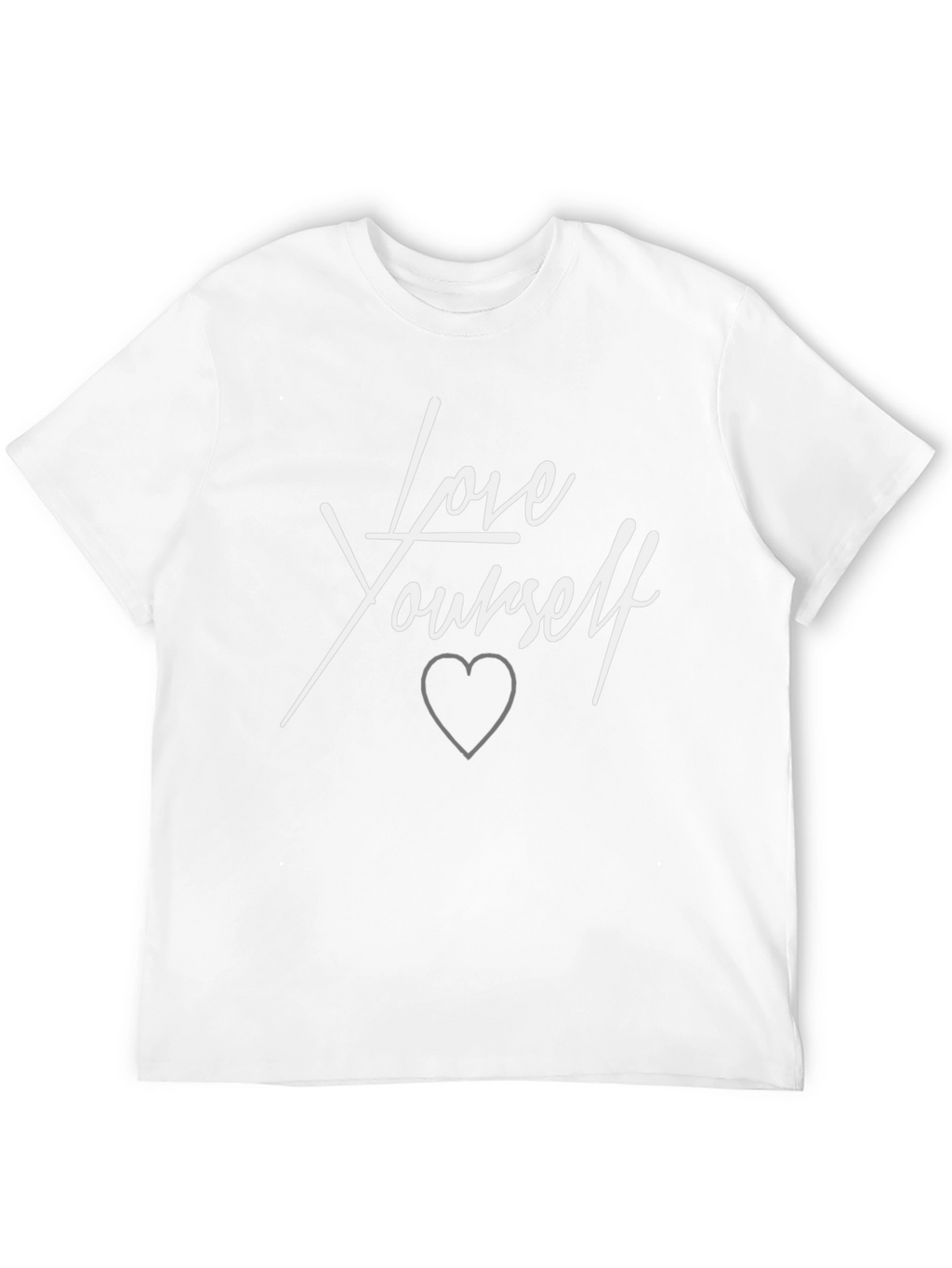 Love Yourself Graphic Tee - Stylish Black T-Shirt