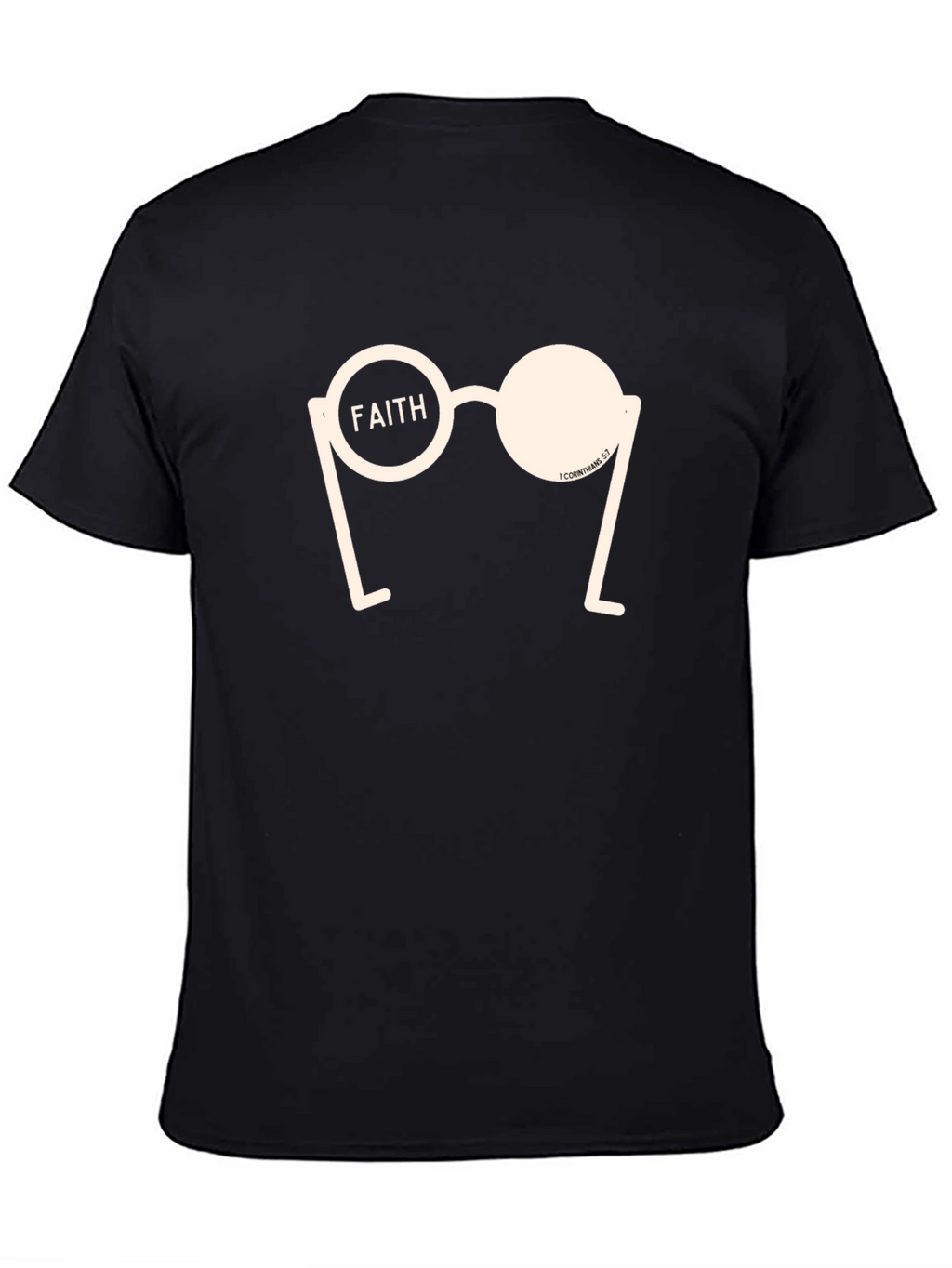 Faith Glasses T-Shirt - Christian Inspired Graphic Tee