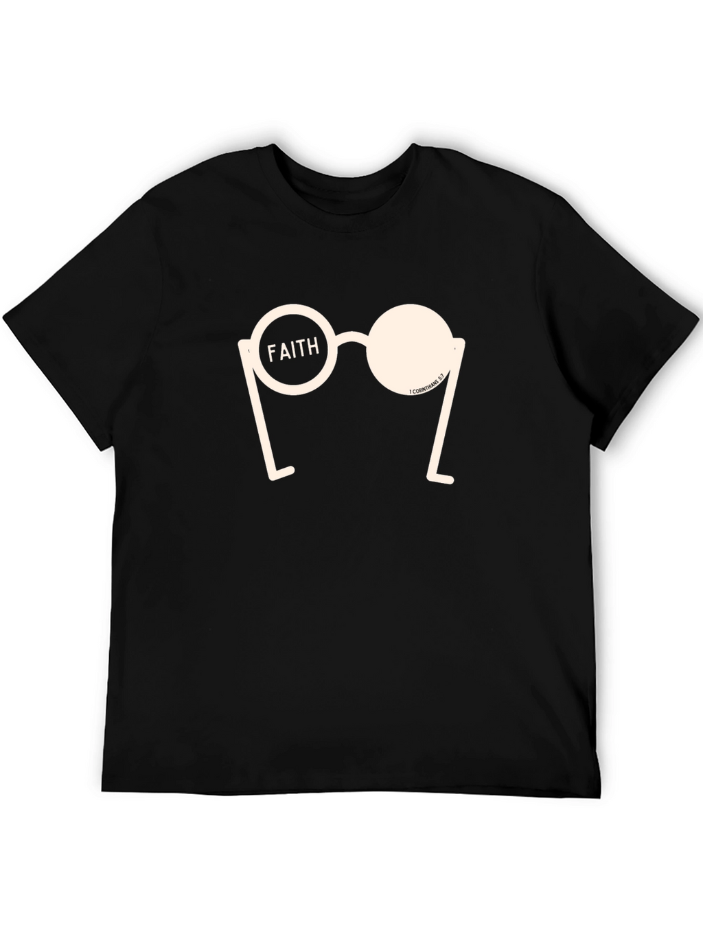 Faith Glasses T-Shirt - Christian Inspired Graphic Tee