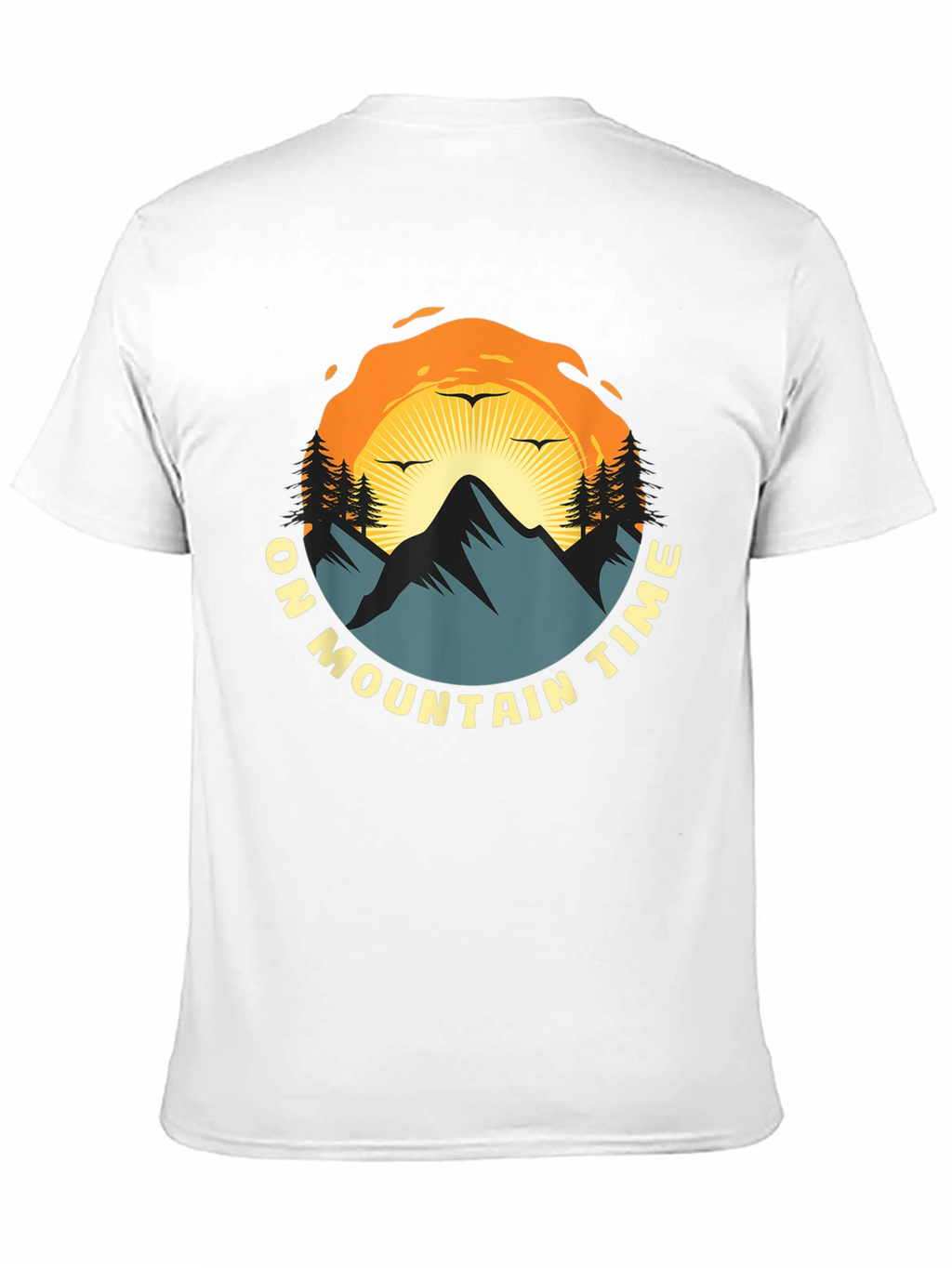 Mountain Time Graphic Tee - Nature Adventure Shirt