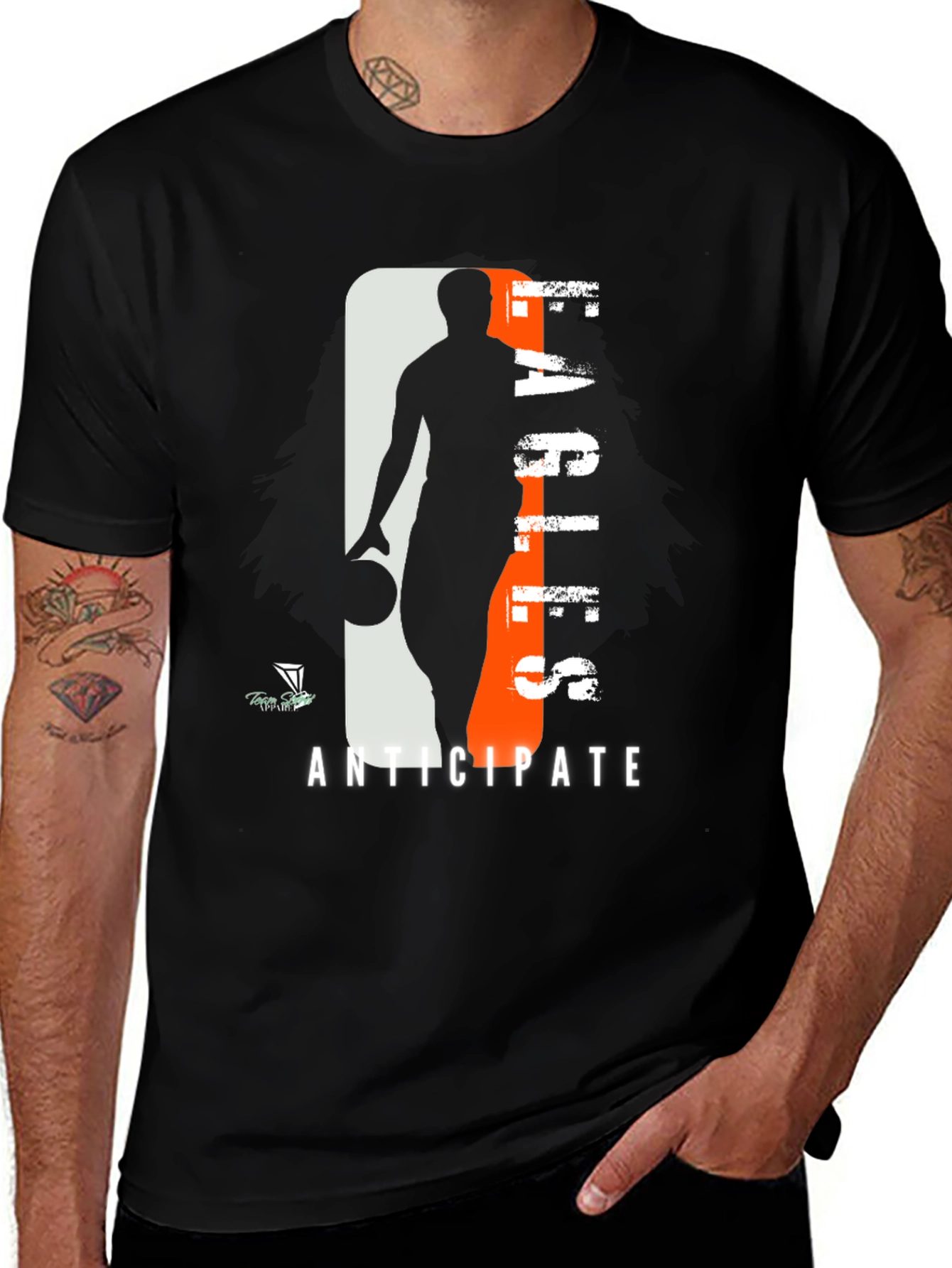 Eagles Basketball Graphic Tee