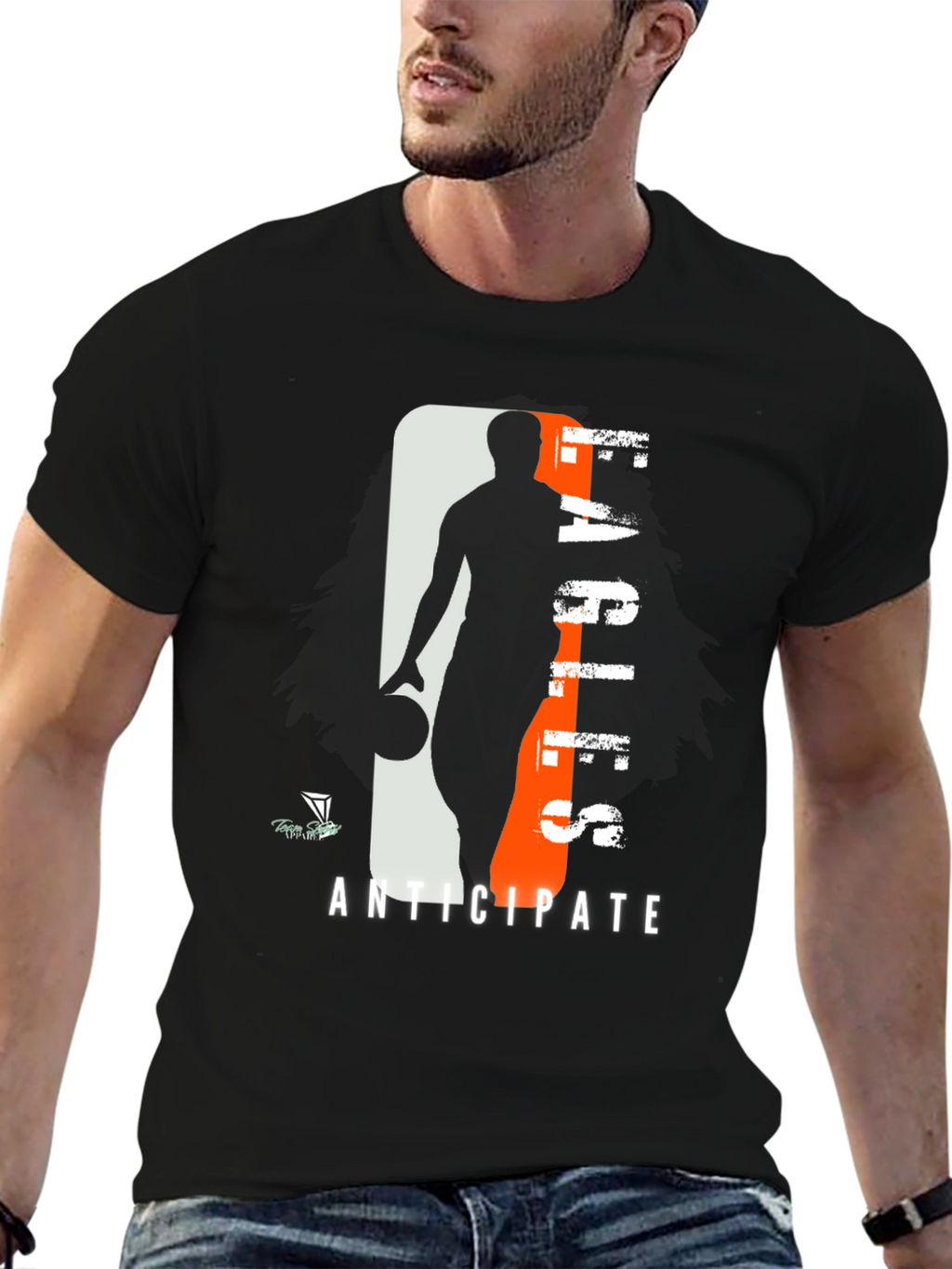 Eagles Basketball Graphic Tee
