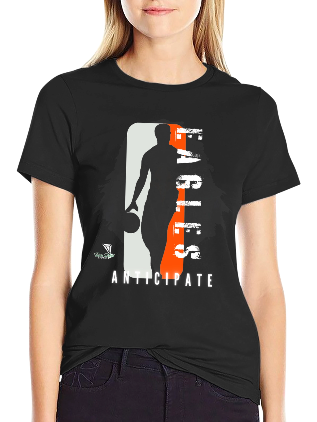 Eagles Basketball Graphic Tee