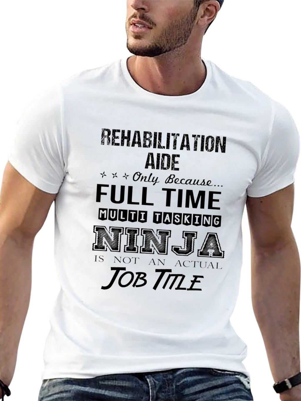 Rehabilitation Aide Ninja T-Shirt