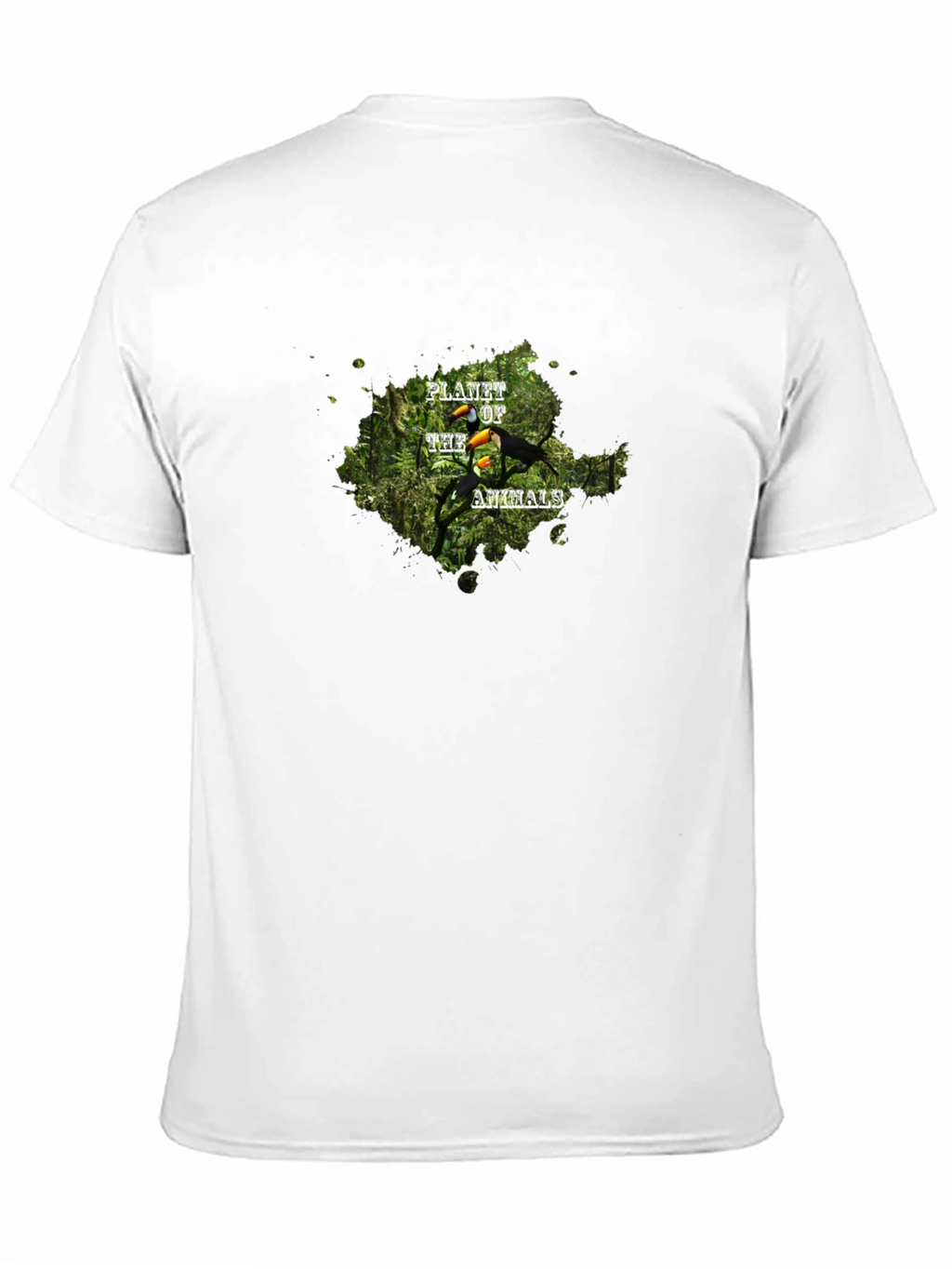 Planet of the Animals Toucan Graphic T-Shirt
