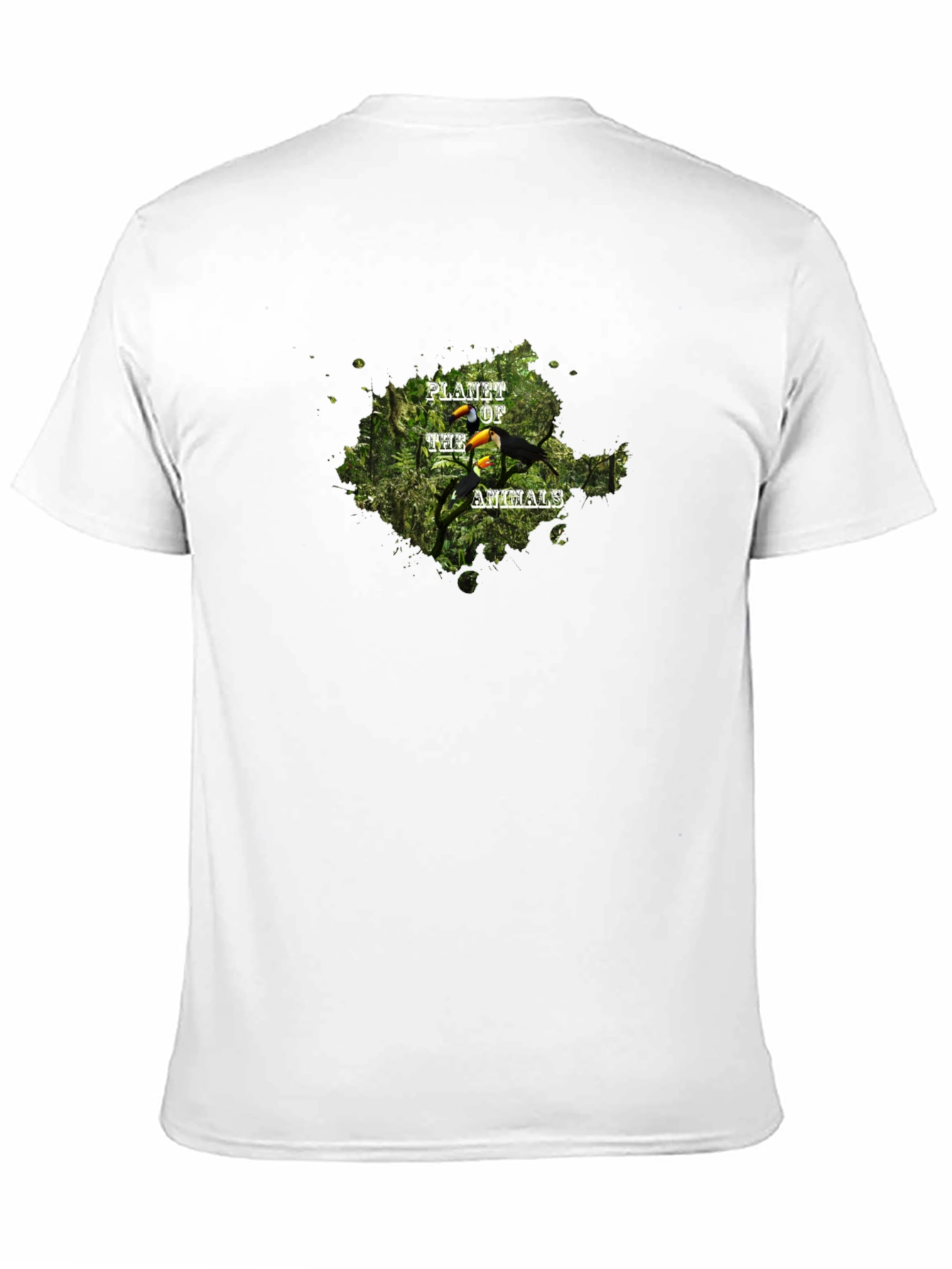 Planet of the Animals Toucan Graphic T-Shirt