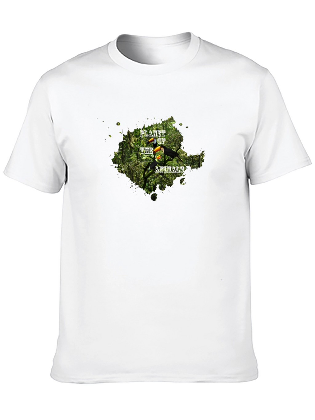 Planet of the Animals Toucan Graphic T-Shirt