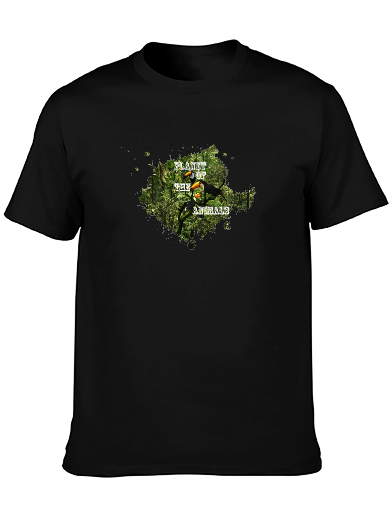 Planet of the Animals Toucan Graphic T-Shirt
