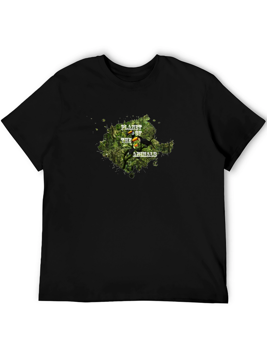 Planet of the Animals Toucan Graphic T-Shirt