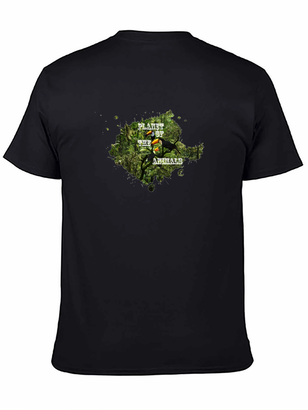 Planet of the Animals Toucan Graphic T-Shirt