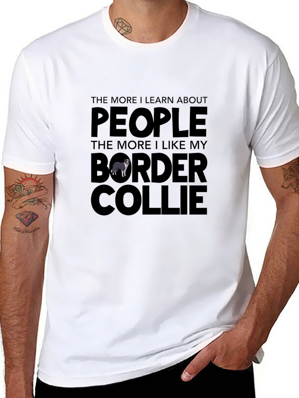 Border Collie Lover T-Shirt - Funny Dog Tee