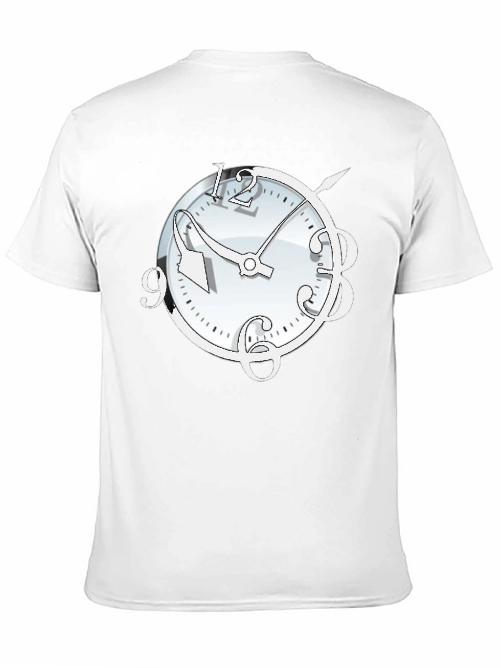Surrealist Clock Graphic T-Shirt - Time Bender
