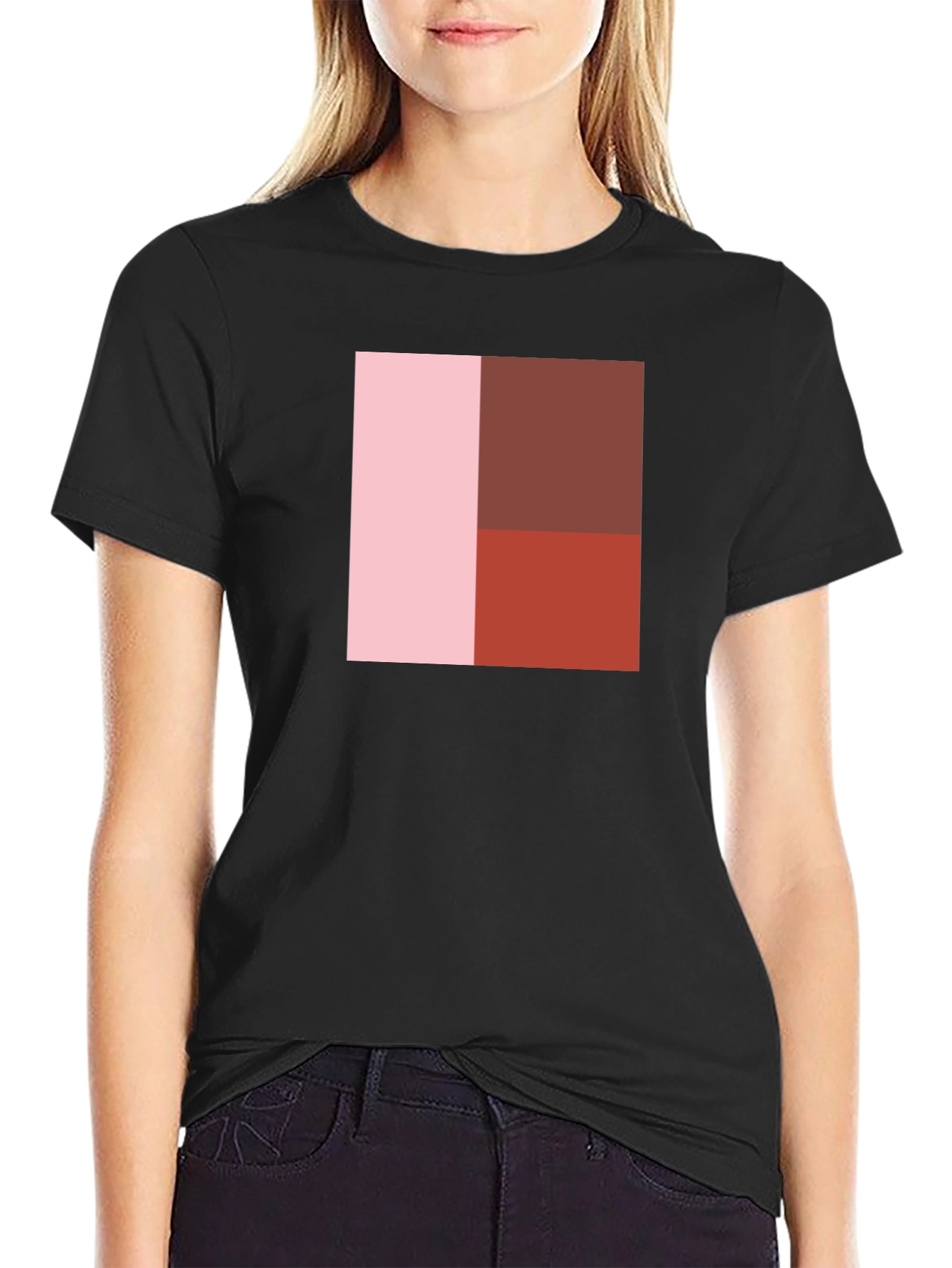 Modern Color Block Tee - Stylish Mens Shirt