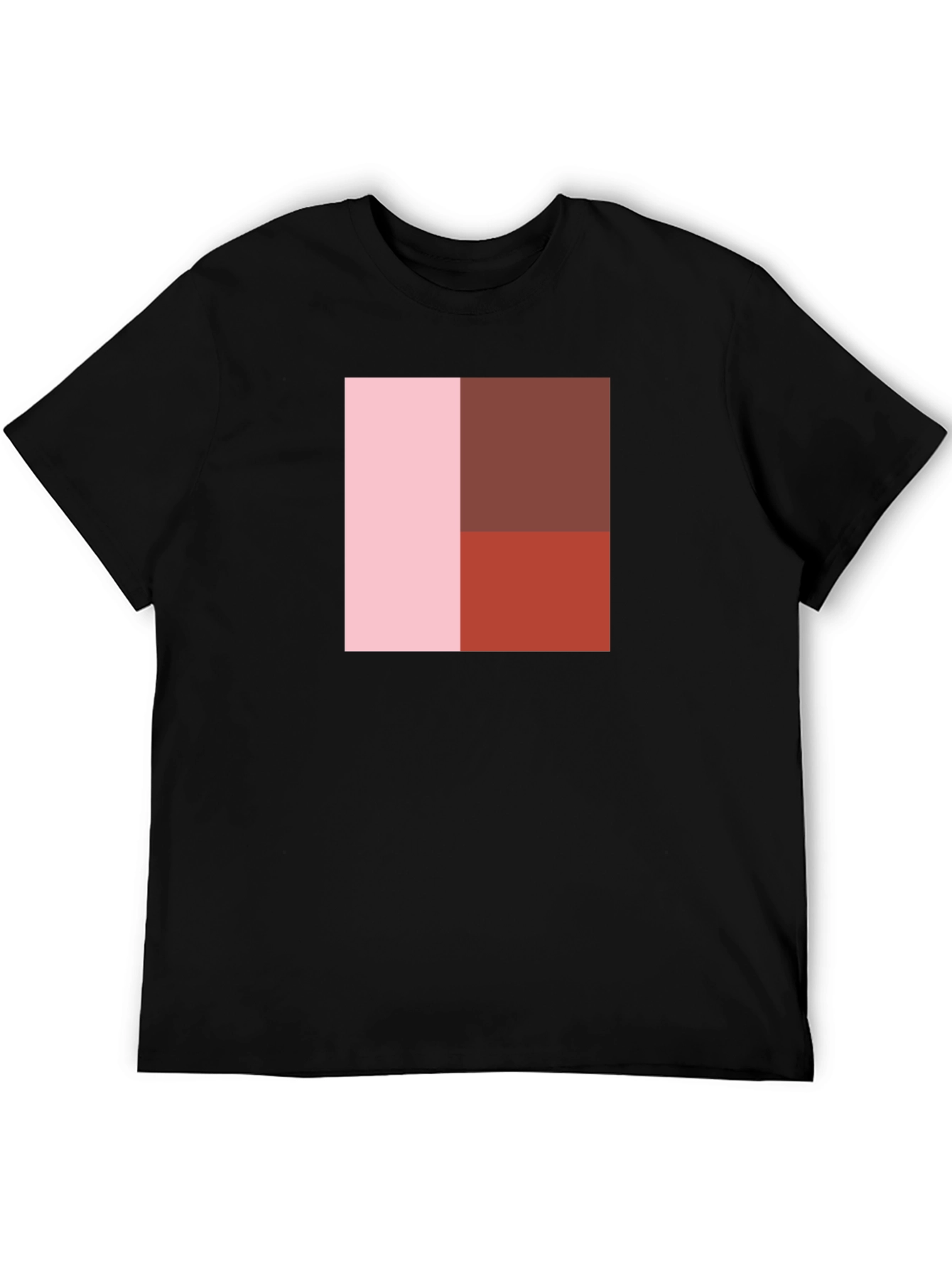 Modern Color Block Tee - Stylish Mens Shirt