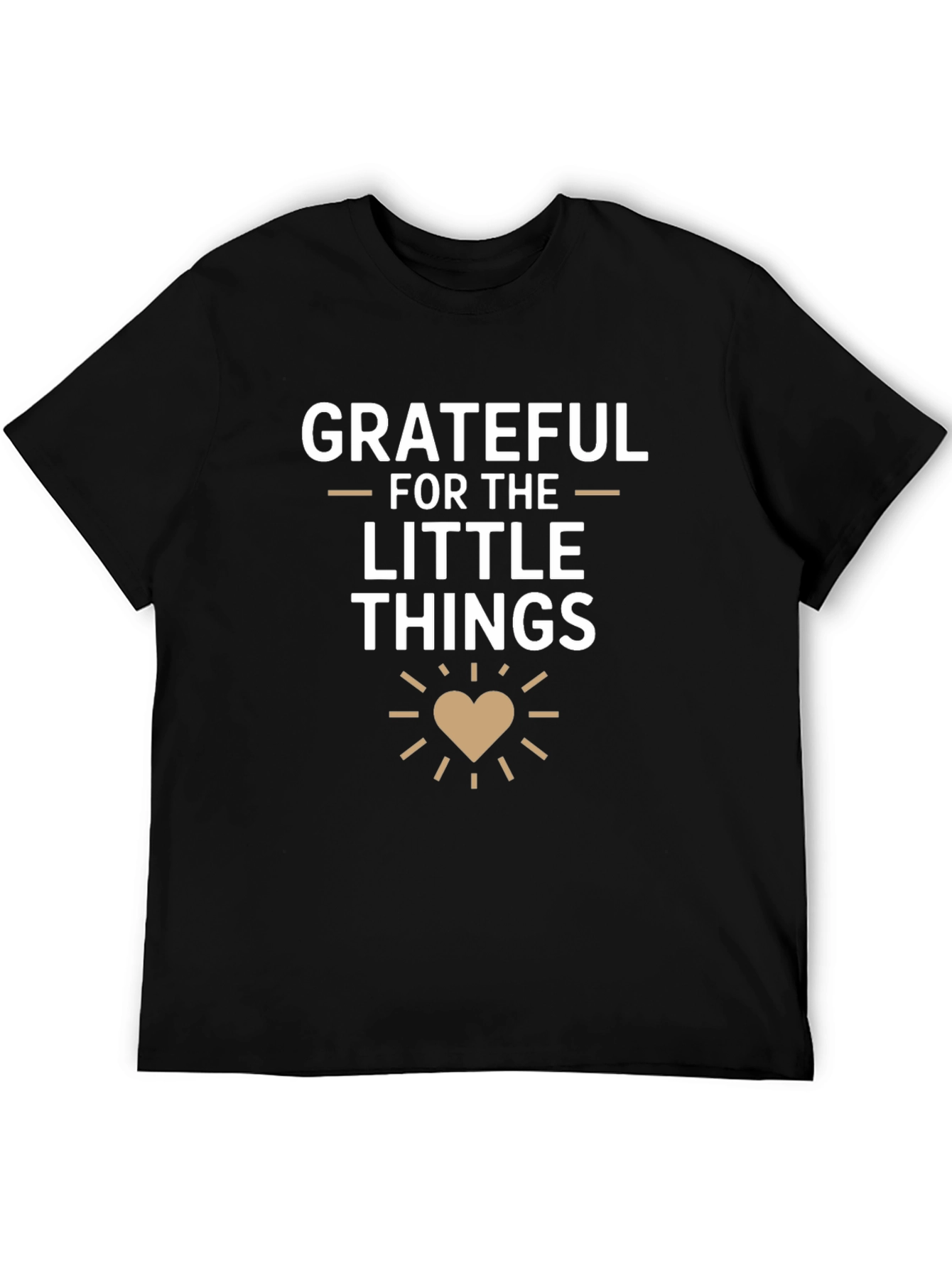 Grateful for the Little Things Graphic T-Shirt