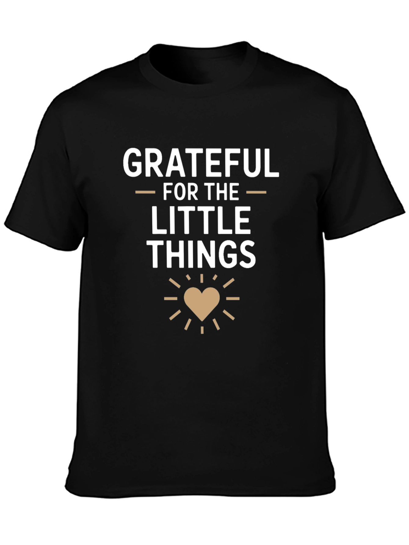 Grateful for the Little Things Graphic T-Shirt