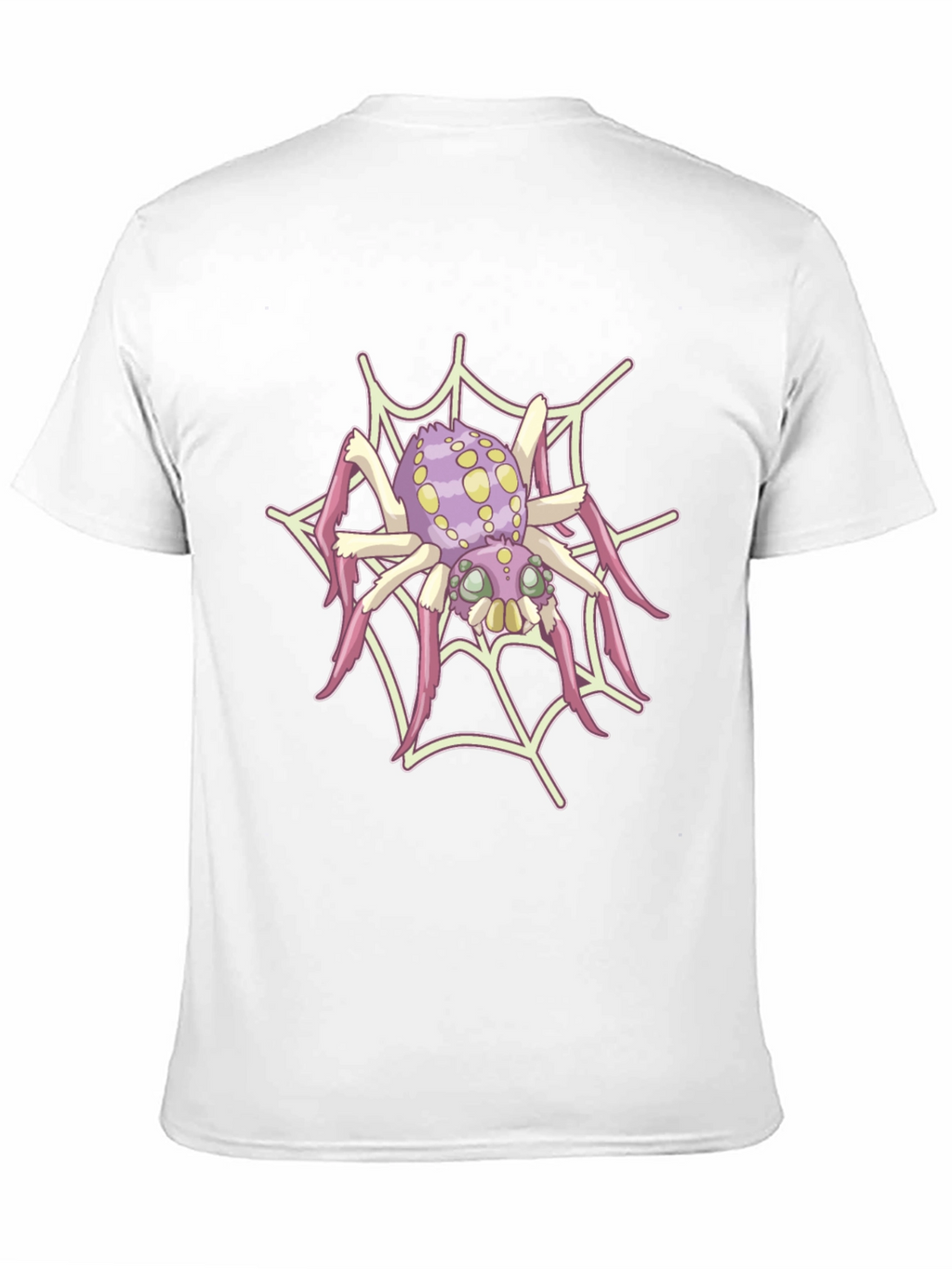Spider Web Graphic Tee - Fun & Unique Design