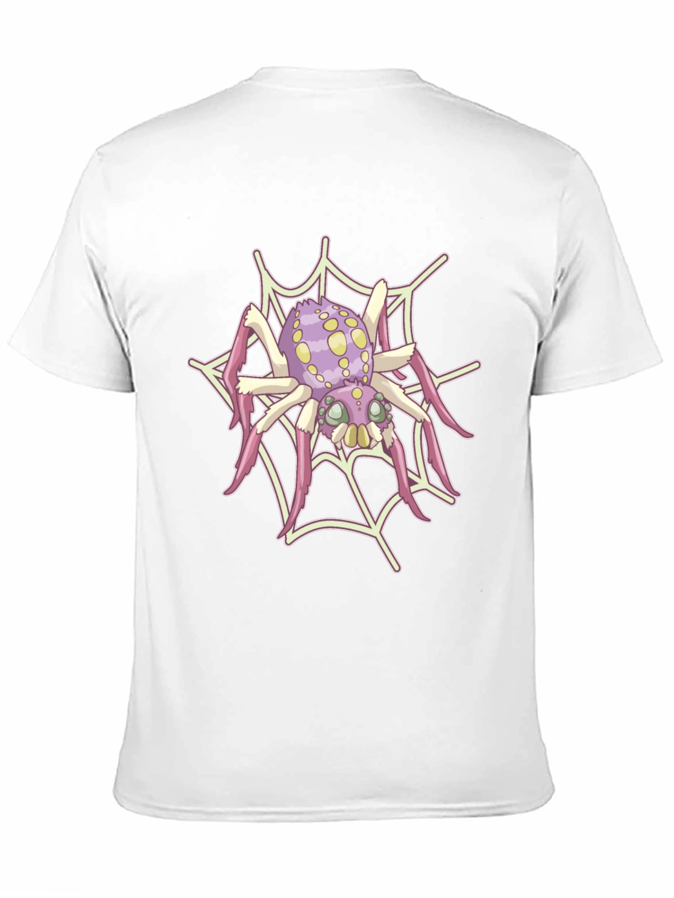 Spider Web Graphic Tee - Fun & Unique Design