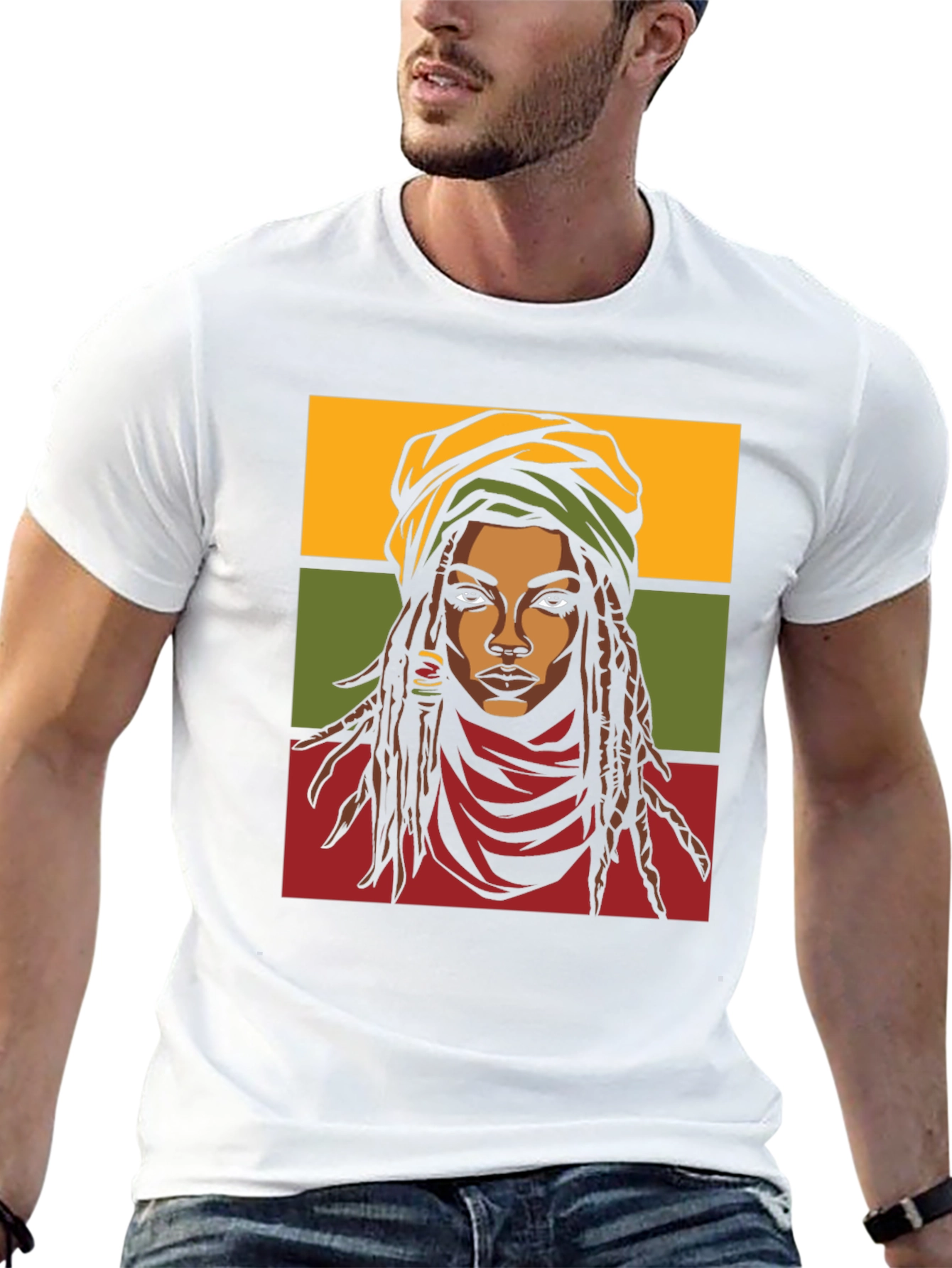 Rasta Queen T-Shirt - Graphic Tee