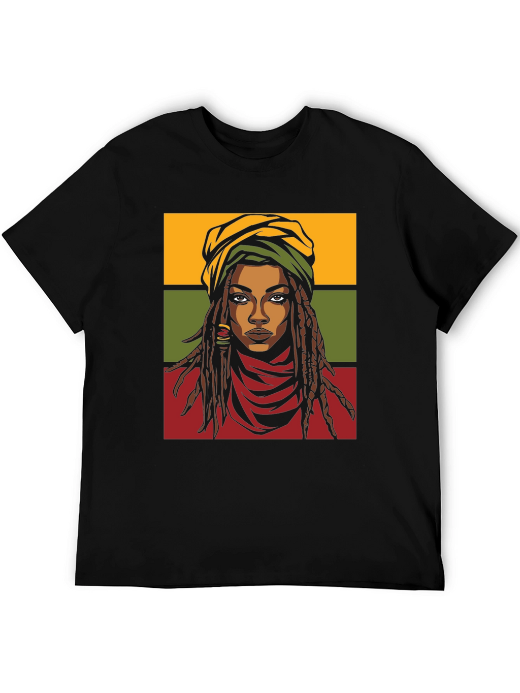 Rasta Queen T-Shirt - Graphic Tee