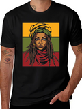 Rasta Queen T-Shirt - Graphic Tee