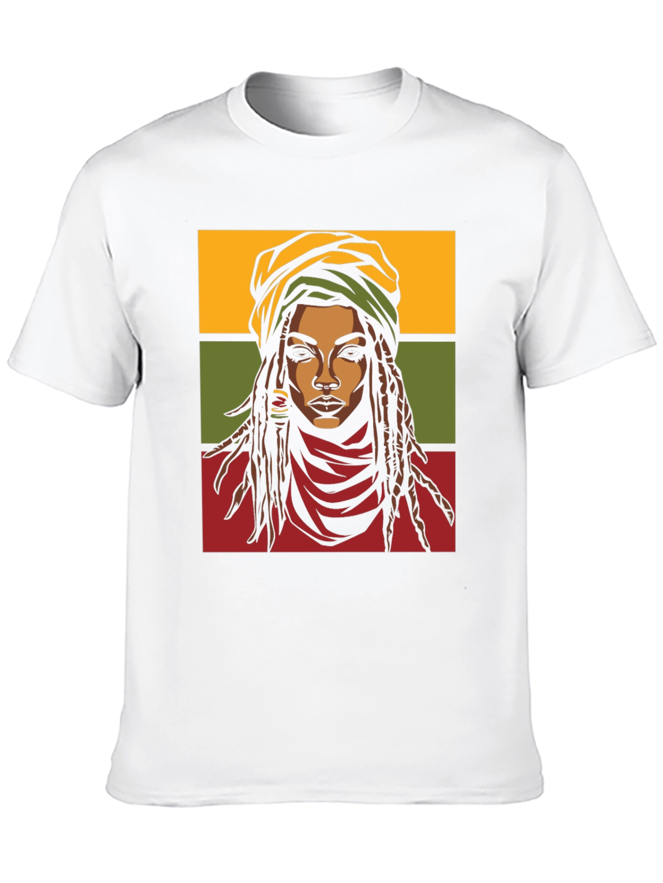 Rasta Queen T-Shirt - Graphic Tee