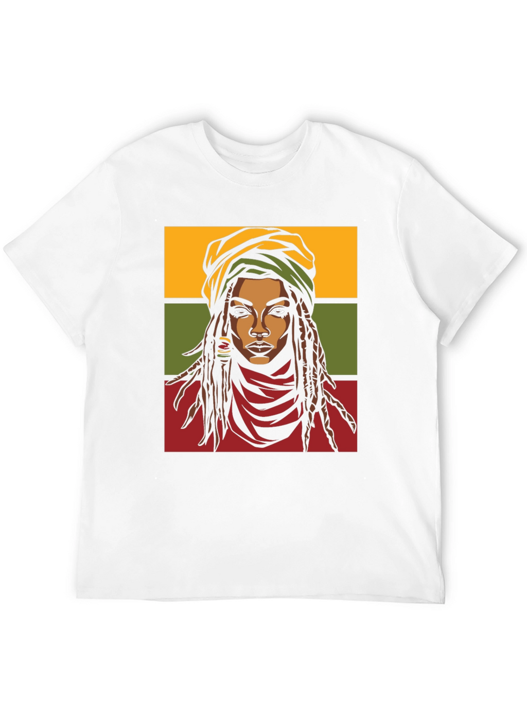 Rasta Queen T-Shirt - Graphic Tee