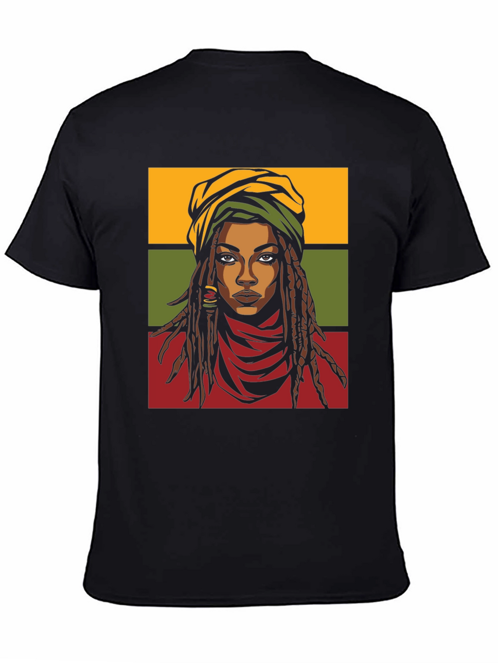 Rasta Queen T-Shirt - Graphic Tee