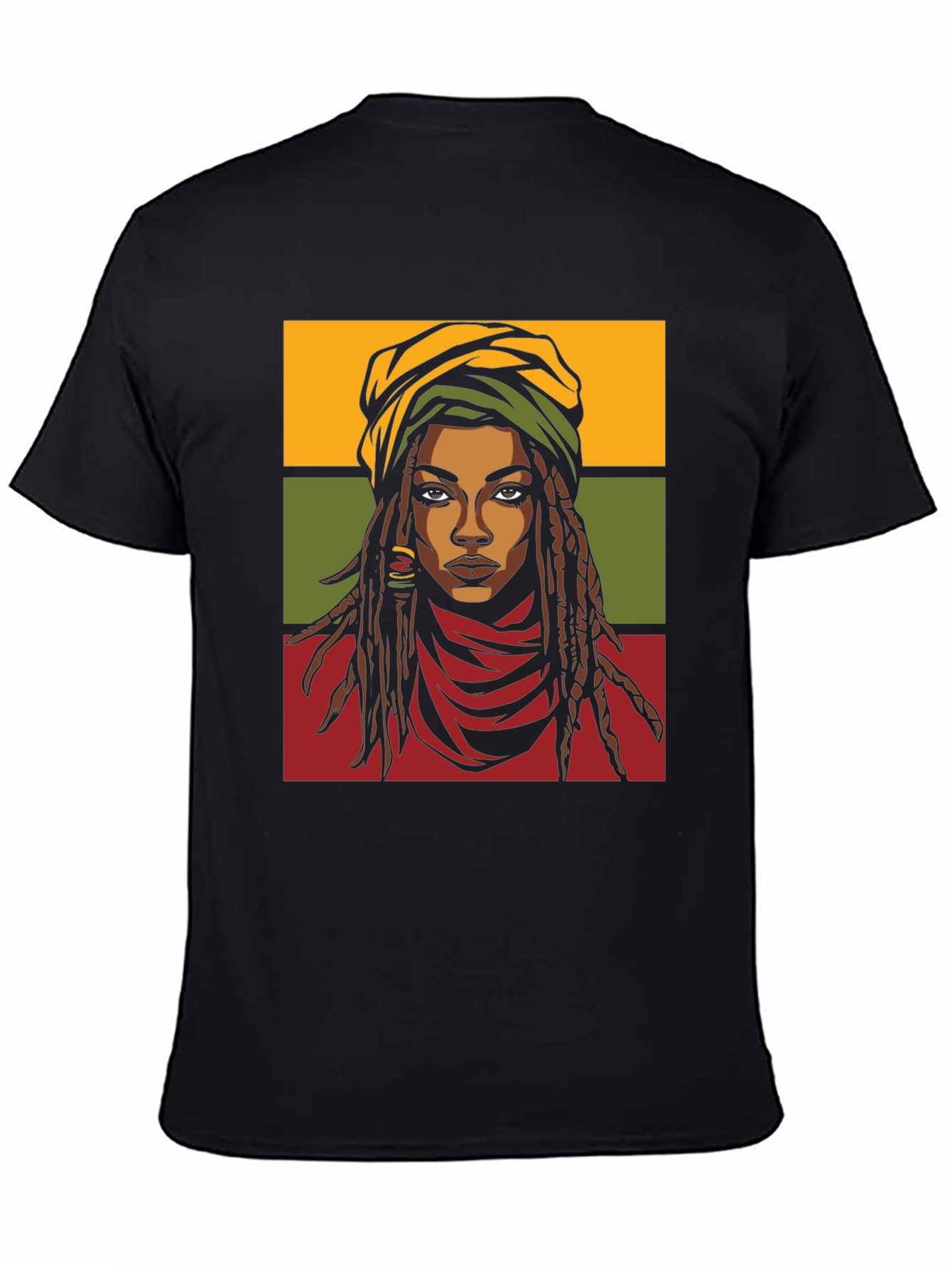Rasta Queen T-Shirt - Graphic Tee